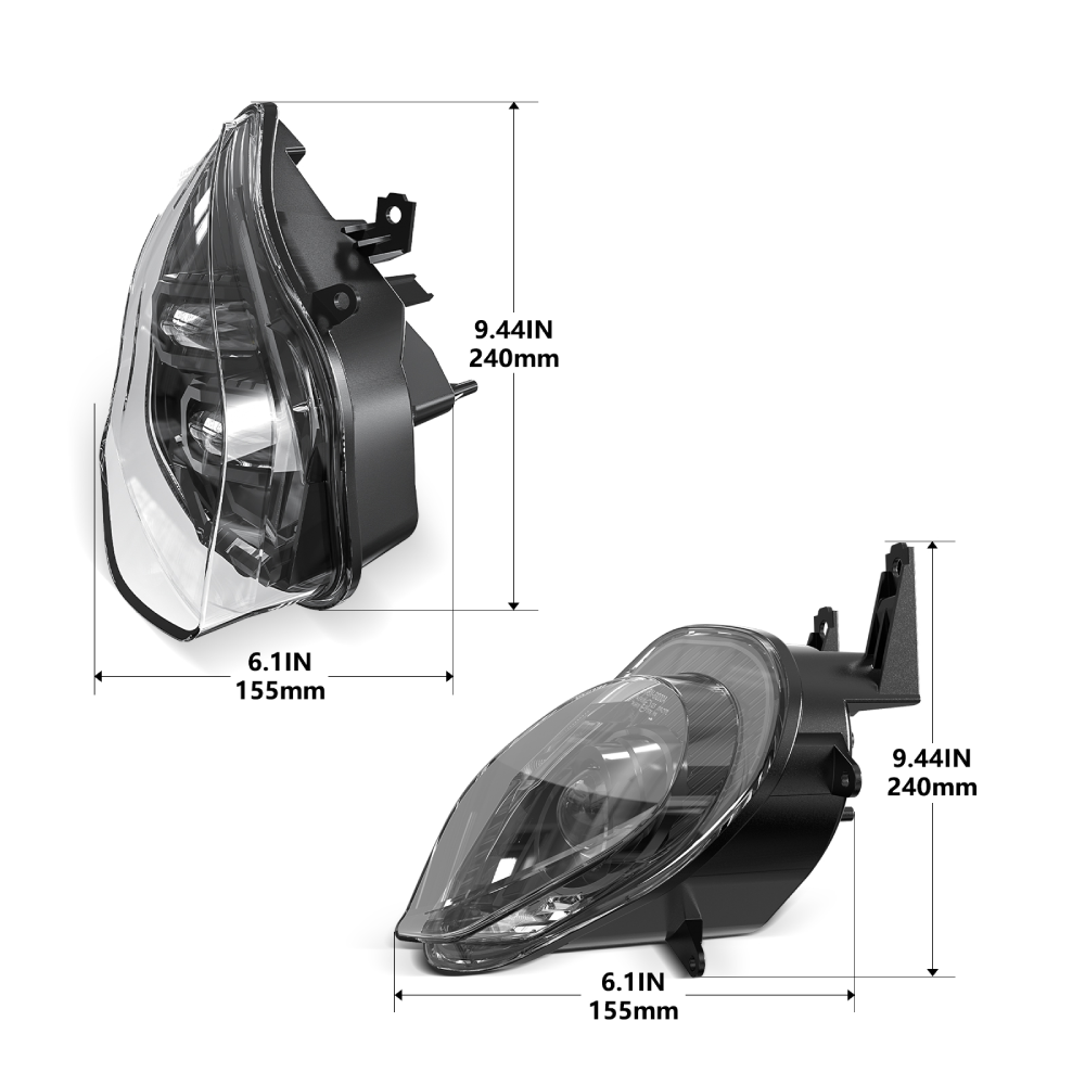 BMW S 1000 RR LED-Scheinwerfer – passend für Modell 2015–2018 mit E-Mark-Zulassung BMW S 1000 RR LED-Scheinwerfer – passend für Modell 2015–2018 mit E-Mark-Zulassung