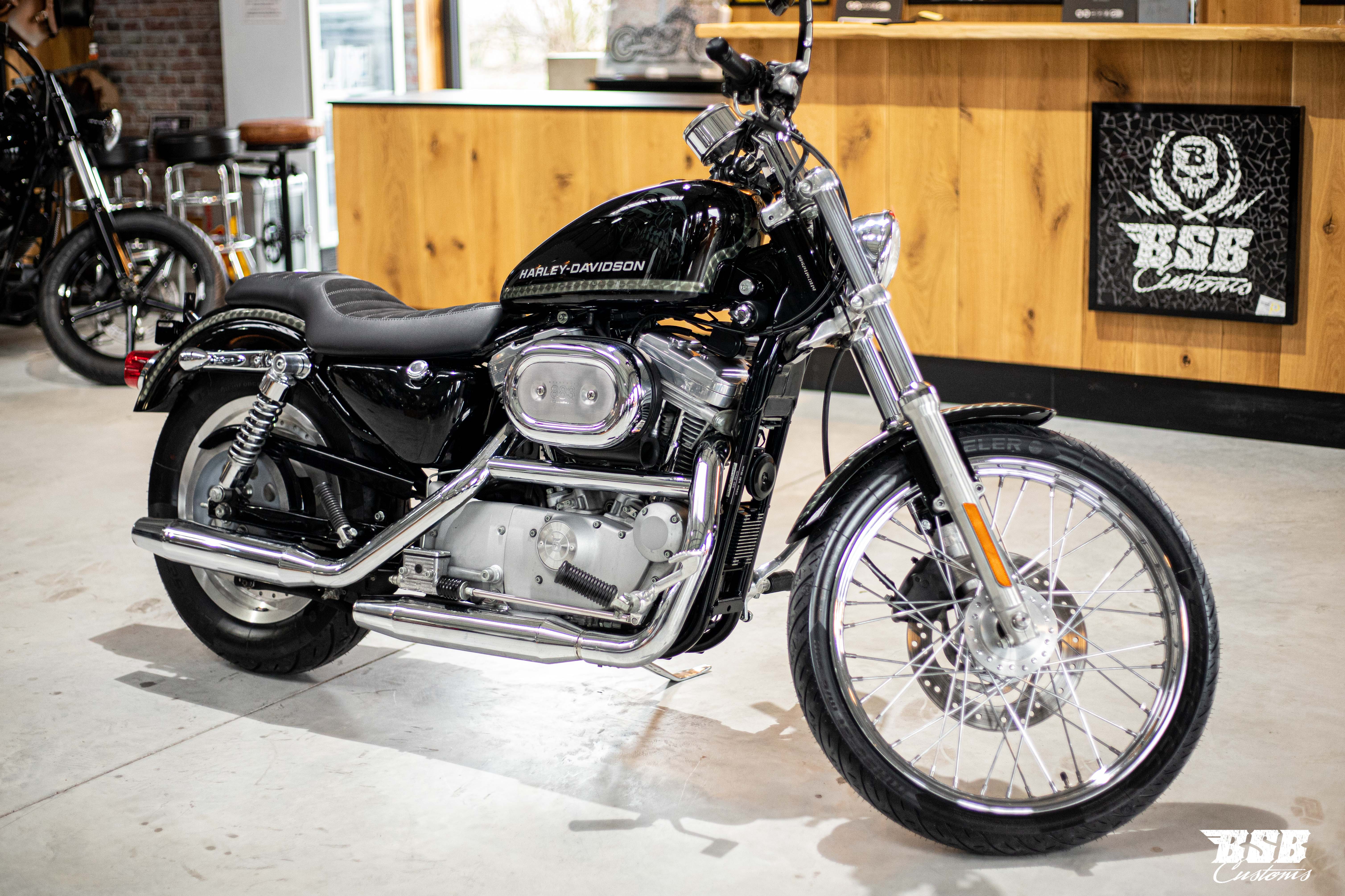 _MG_8760 2000 Harley Davidson XL 883 Hugger im Bestzustand + Garantie ( Intec Vers.)