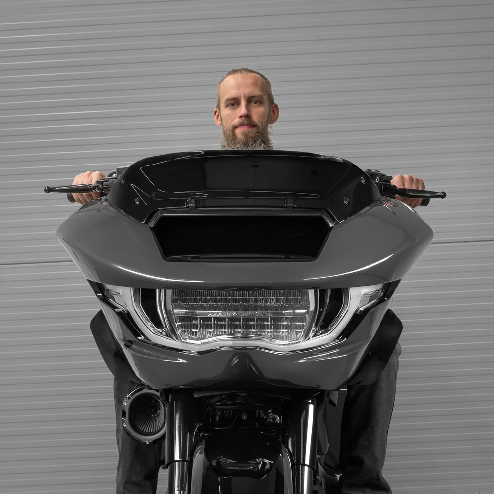 Harley-Davidson Road Glide 2024–2026 Killer Custom  „Hellriser“ Mega Fat Lenker2023 CVO Road Glide 