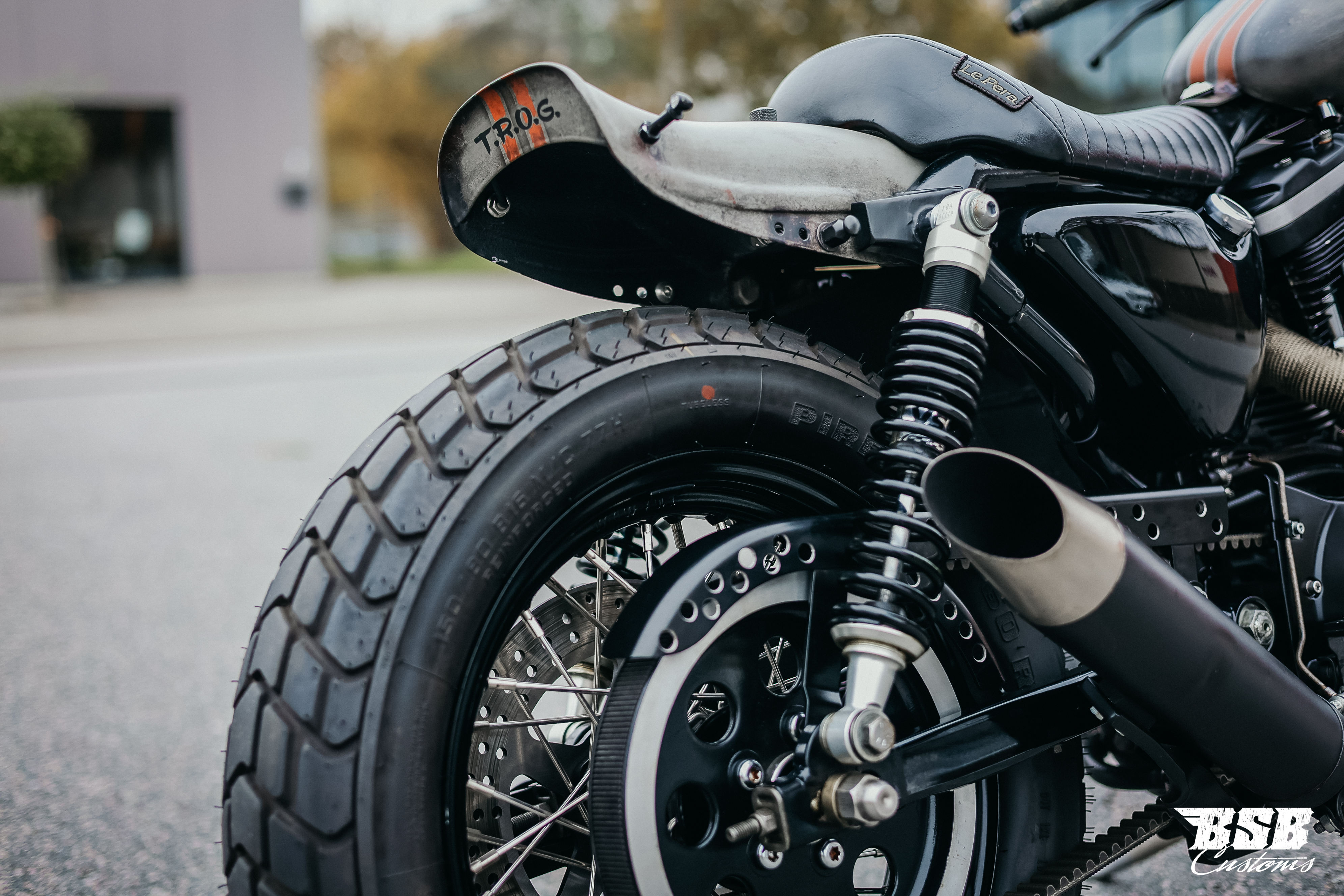 2001 Harley Davidson XL 883 mit Megaumbau und Leistungsteigerung auf 1200ccm 