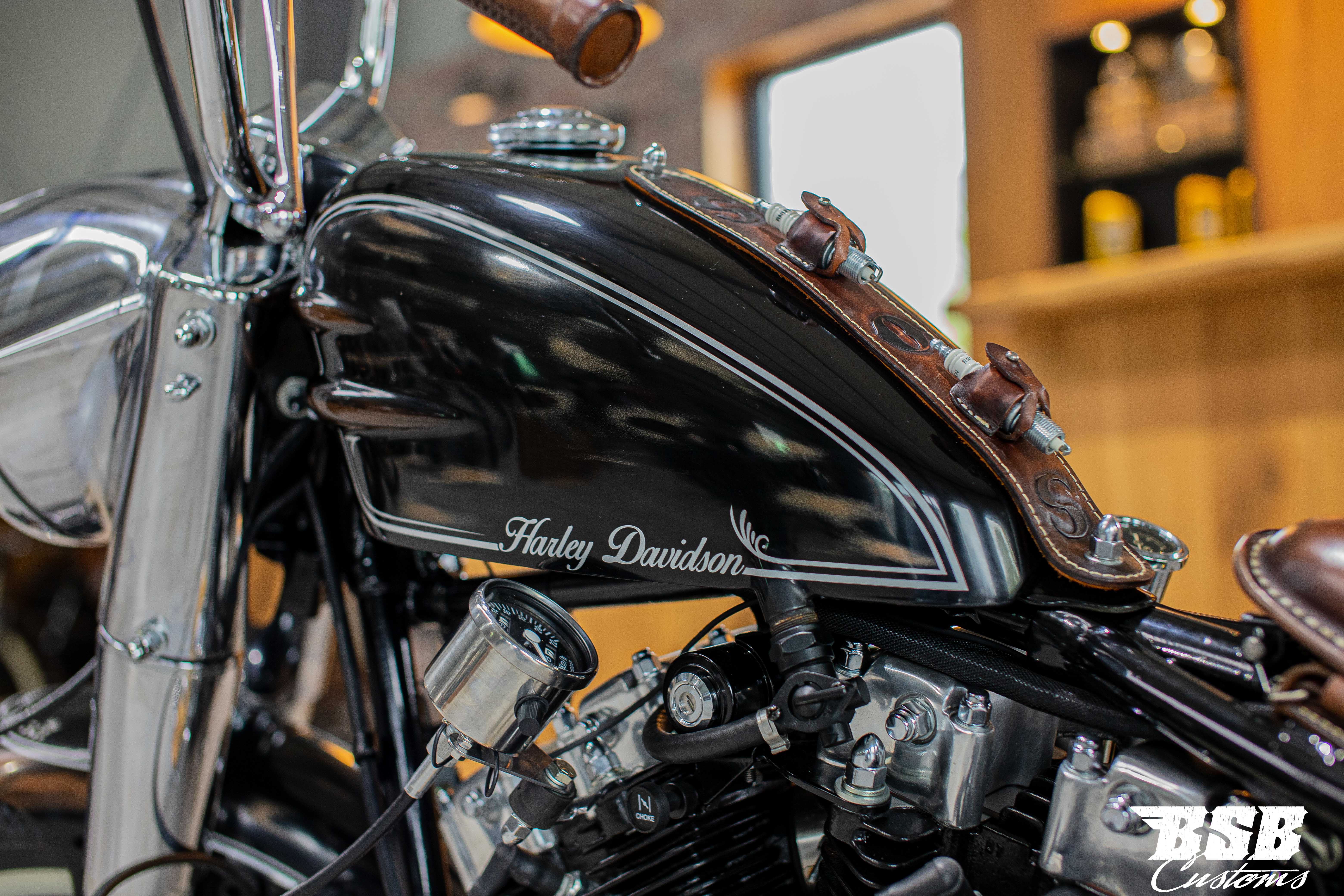 1976 Harley Davidson SHOVEL build by "BSB CUSTOMS"