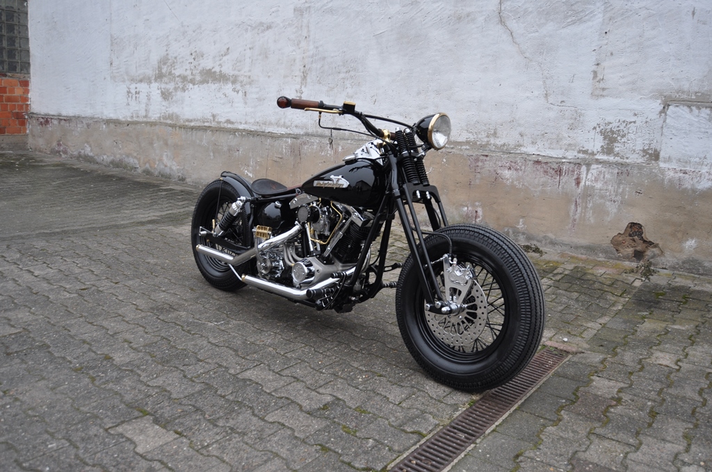 78´FX Shovel mit 113 S&S Motor, BSB Customs Umbau