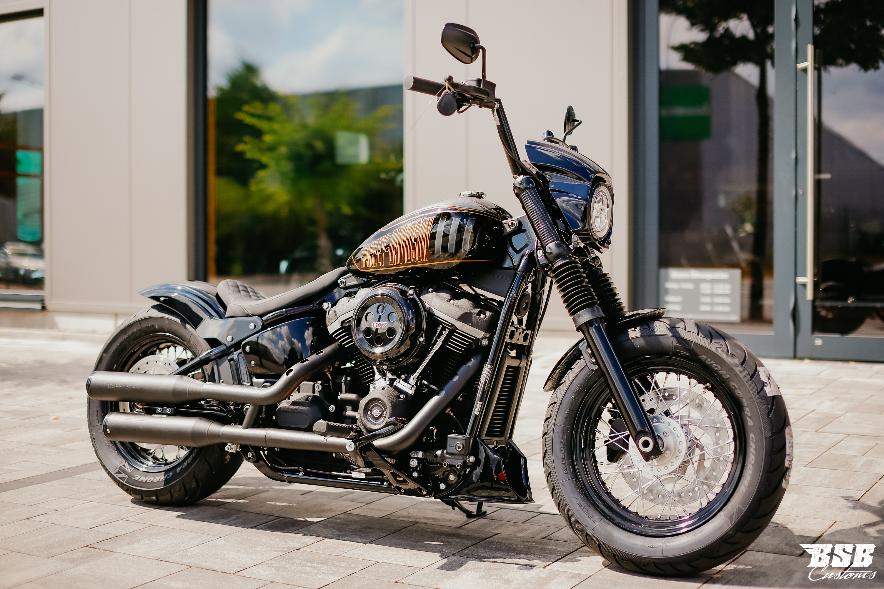 _MG_8257 2020 Harley Davidson FXBB Street Bob 200er Umbau + 12 Monate Garantie über INTEC