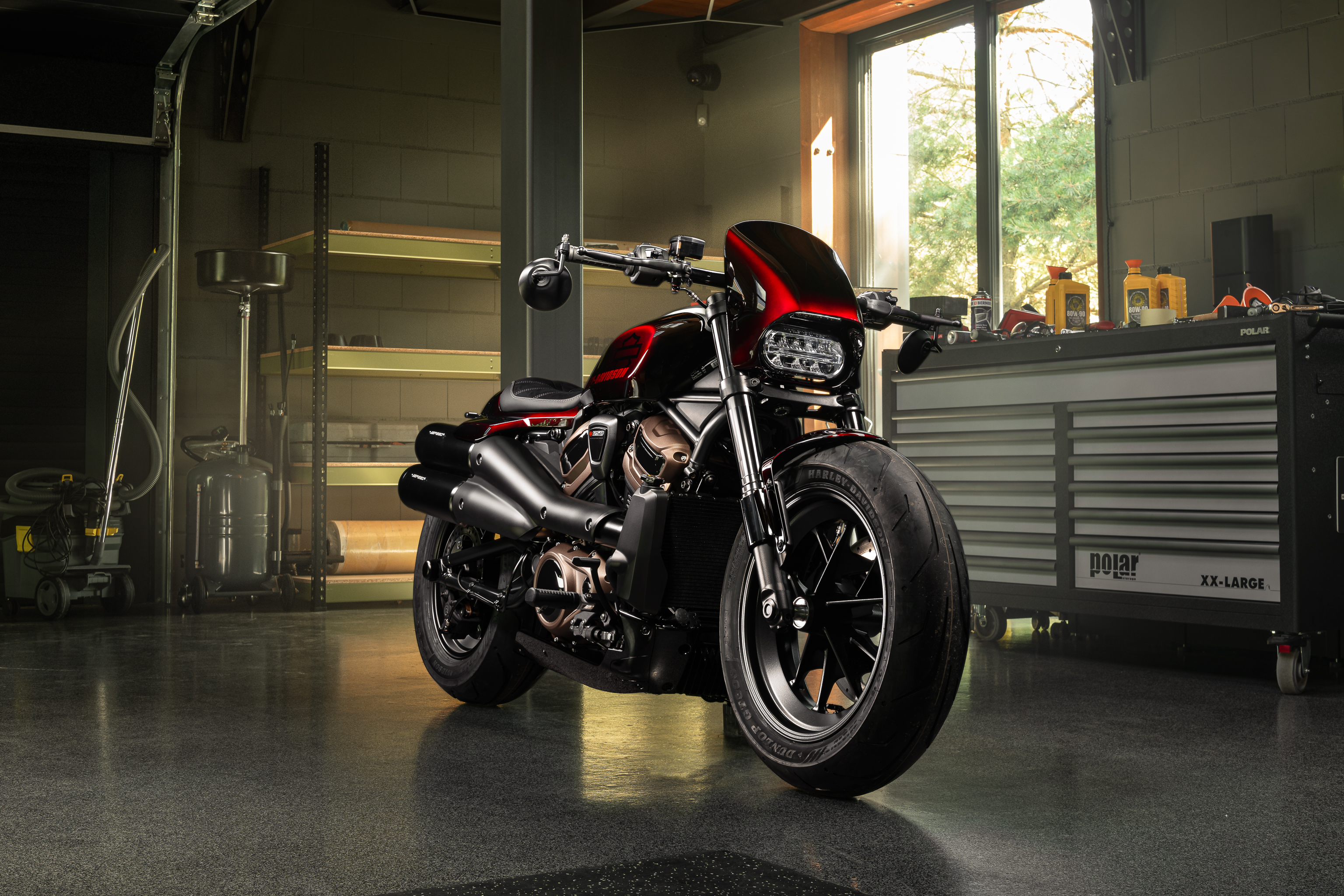 HARLEY-DAVIDSON SPORTSTER S „ROAD WARRIOR“ SCHEINWERFER-VERKLEIDUNGSMASKE AB 2021