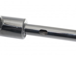 Santee 2" Str8UP Handlebar Tall 380 mm Schwarz Pulverbeschichtet für Harley-Davidson Softail – Hydraulik Kupplung & Throttle By Wire