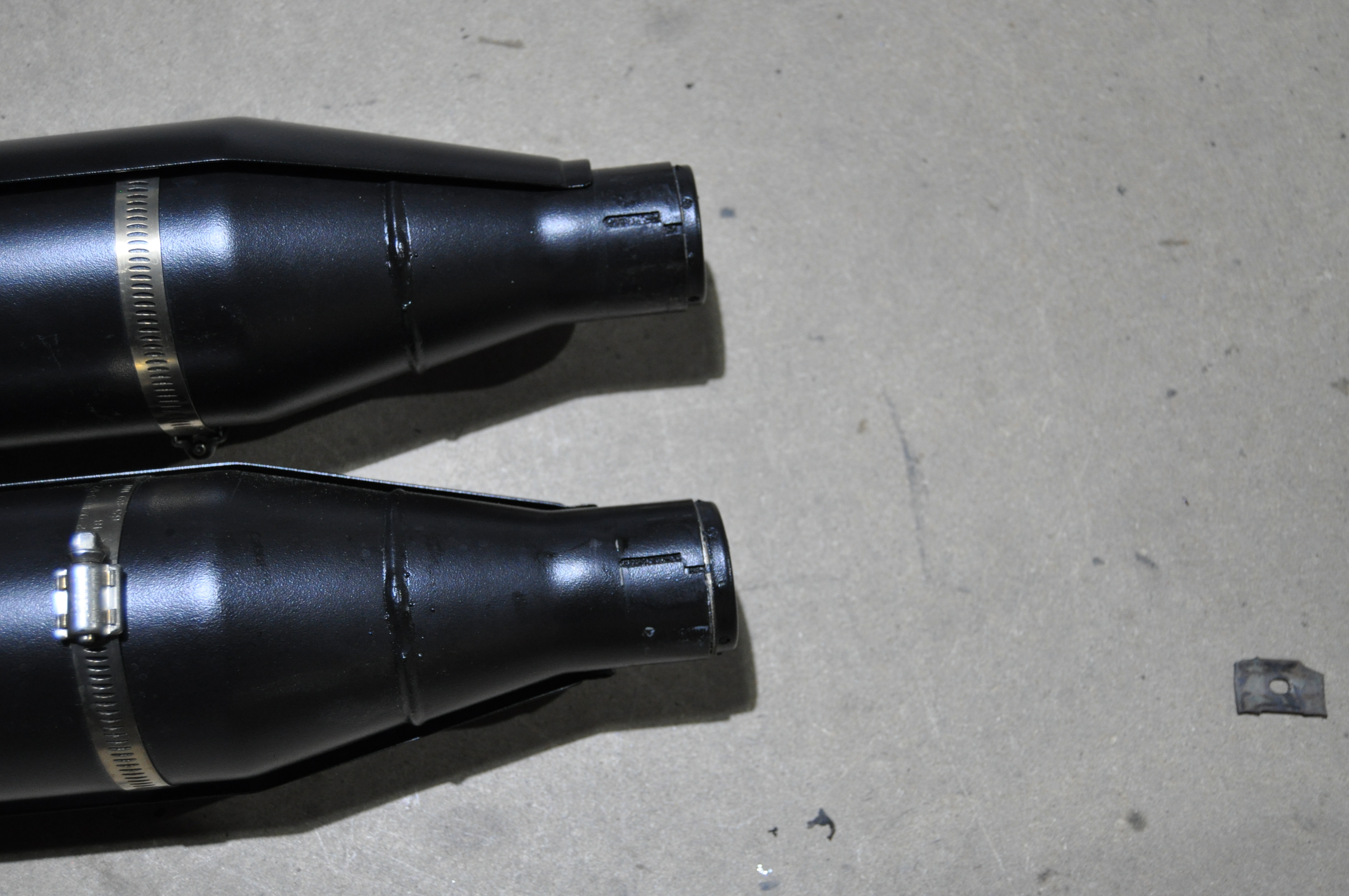 Harley-Davidson Muffler Schwarz | Softail Endtopf ab 2018 | ArtNr. 64900458 | Original Harley