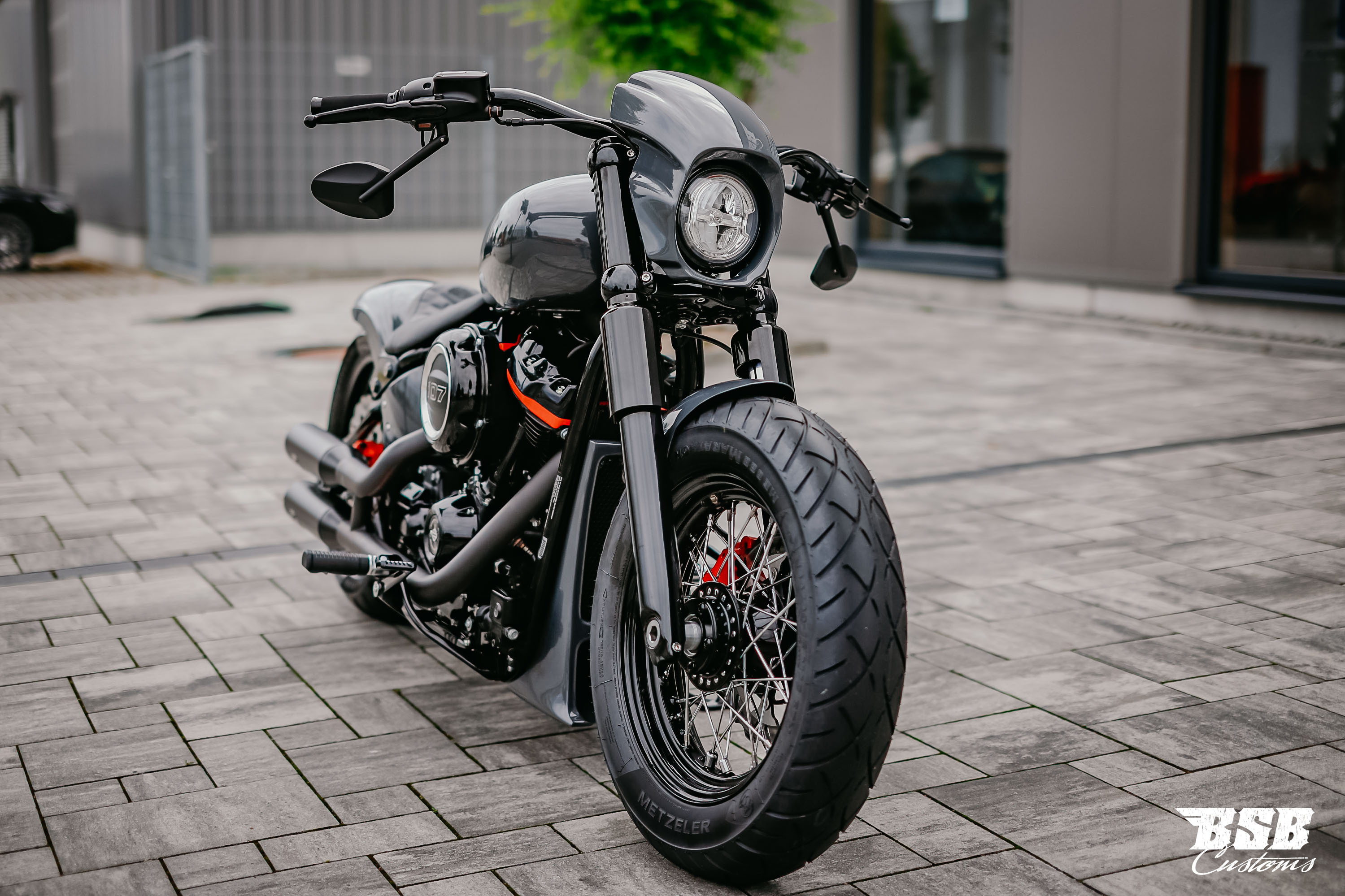 FORK COVER SET 6pcs Gabelcover Harley Davidson FXSB Breakout 2018-2023 Milwaukee Eight