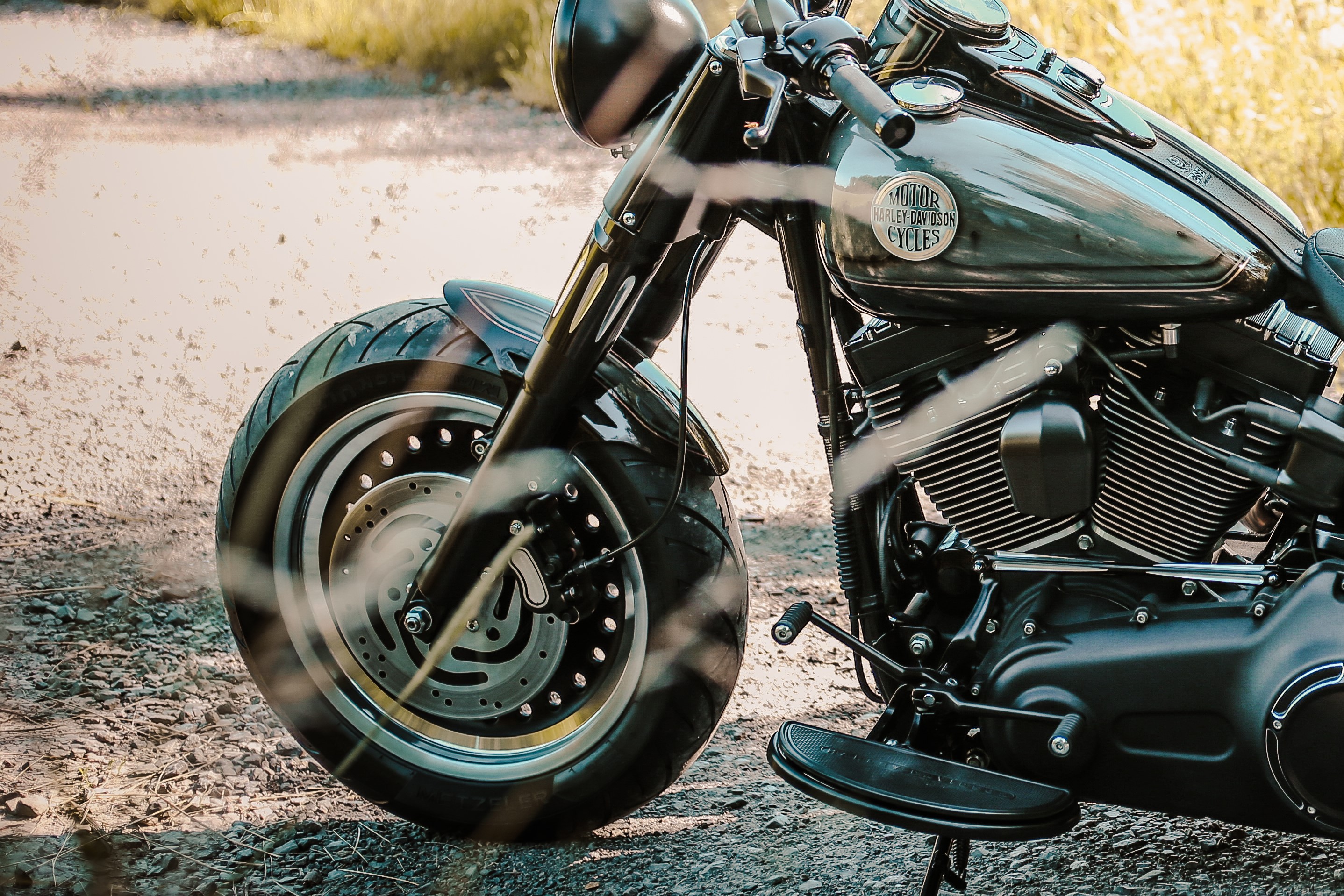 IMG_4891 2000-2017 Stahl Frontfender für 120 - 140 Tyre 21" Softail Modelle (CUT OUT)