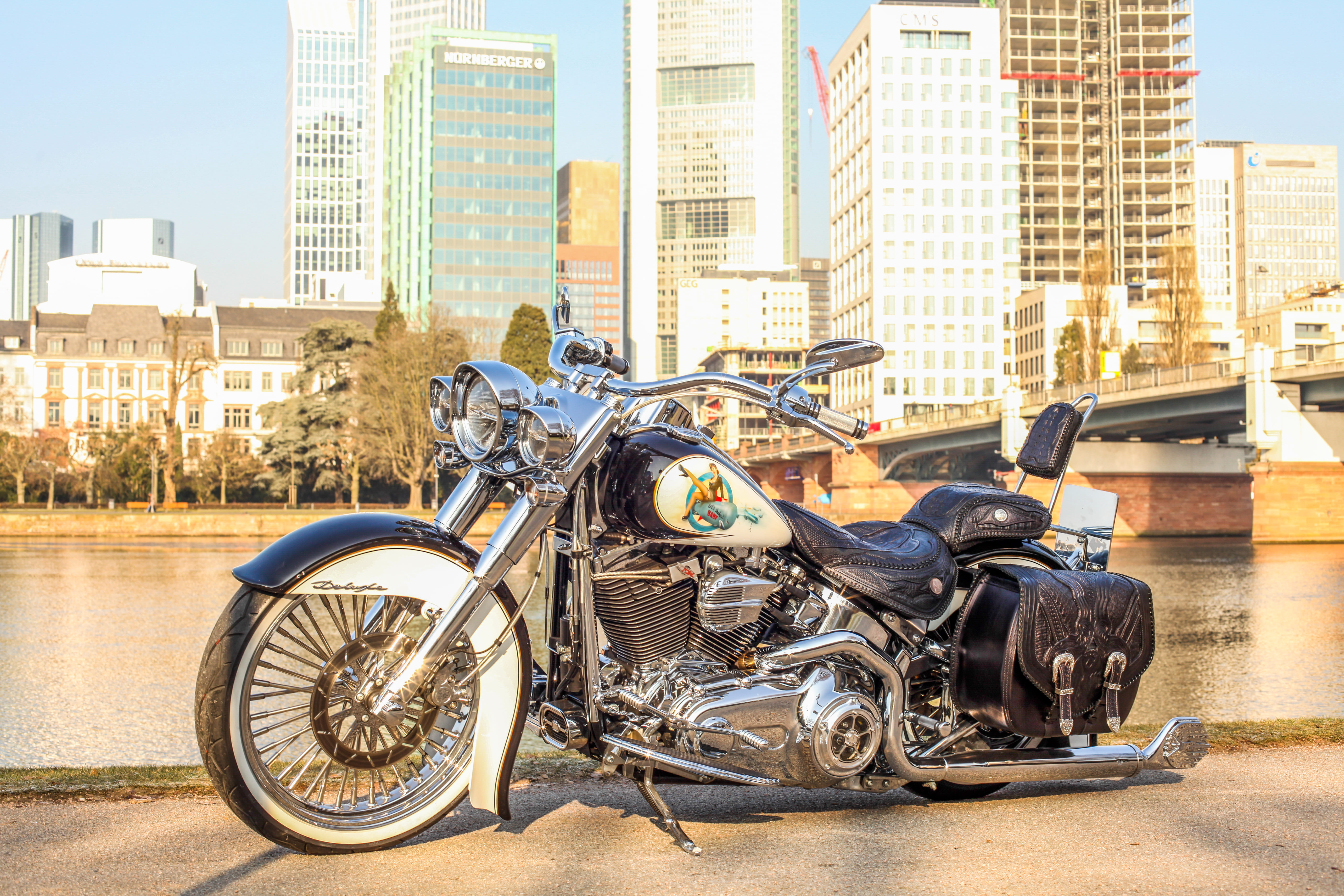 2015 FLSTN Softail Deluxe Mexican Chicano Style Umbau by BSB Customs  ab 480 EUR finanzieren*