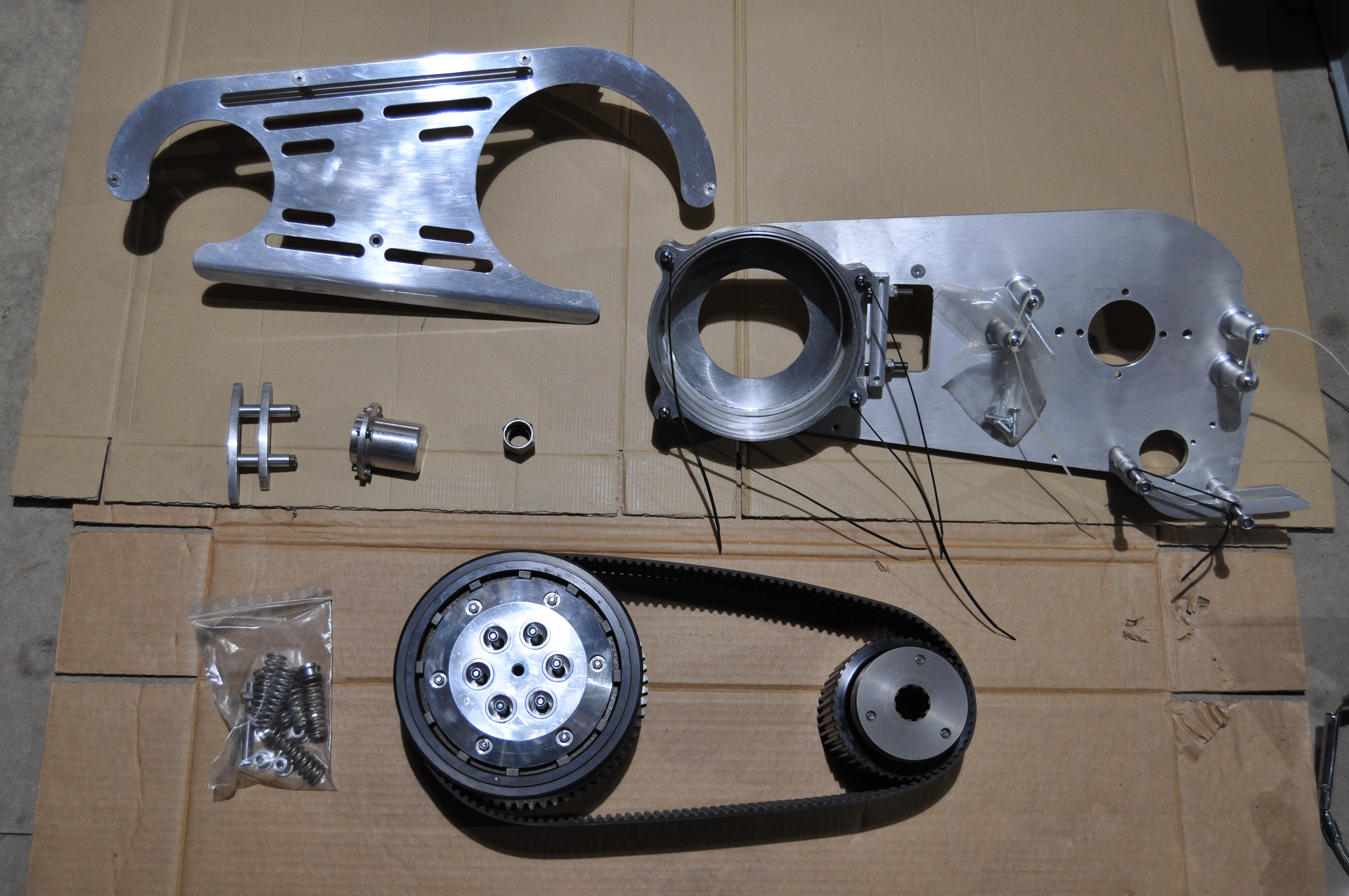 Gleißner 3" Belt Drive Kit für Harley-Davidson mit 5-Gang & E-Start – 1.00 GL 003015 – Neu