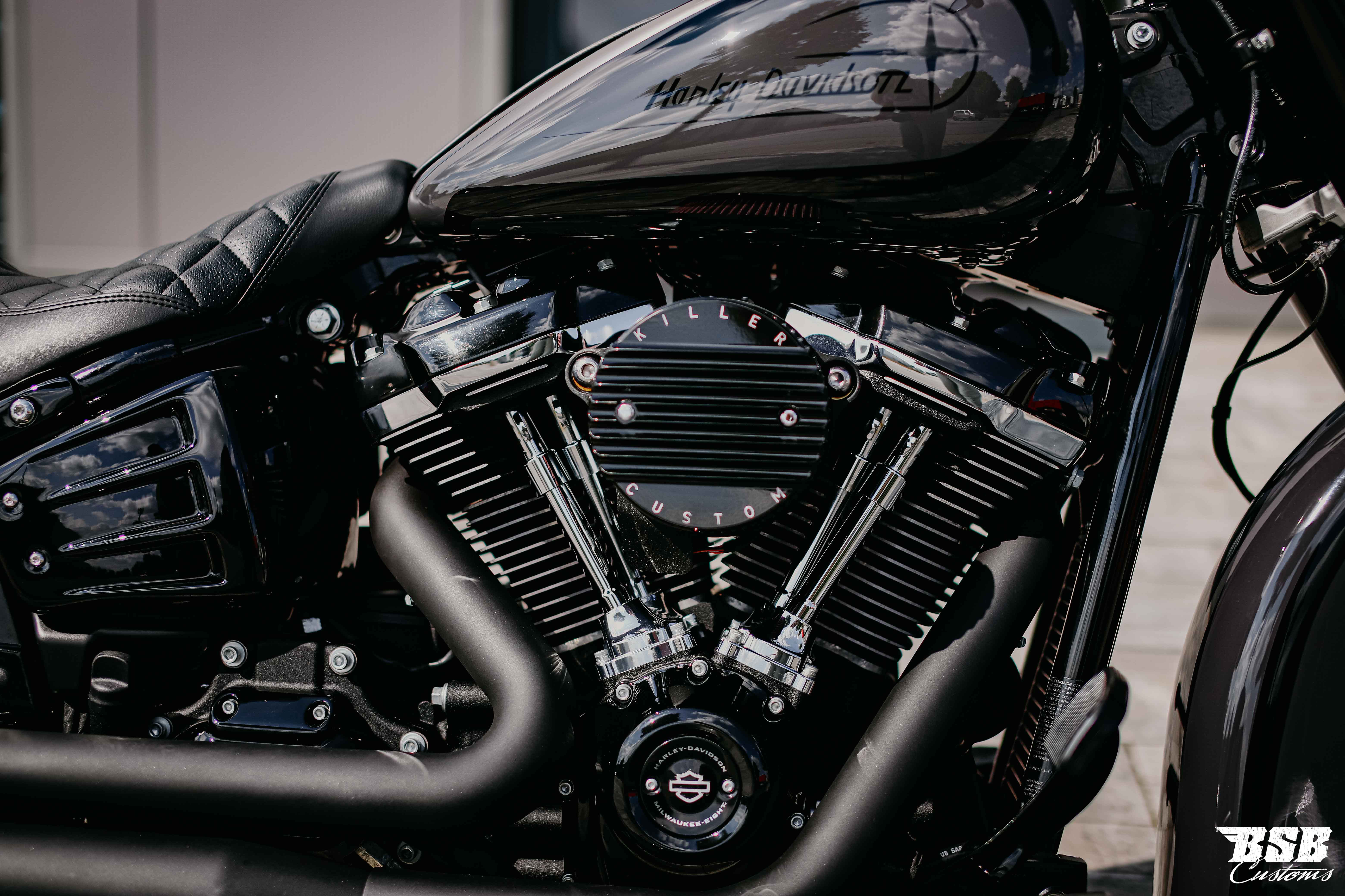 _MG_5853 2018 Harley Davidson Heritage 107 CUI Chicano Umbau mit Jekill & Hyde Anlage (ab 300 EUR finanzieren*)