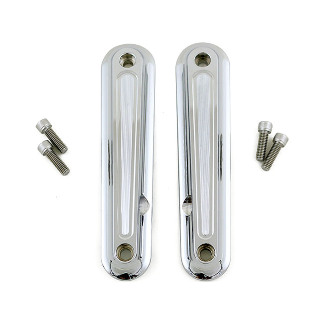 Kodlin Legit Elypse vordere Blinker Chrom mit DLR-Tagfahrlicht für Harley-Davidson FLT/Touring (94–24)