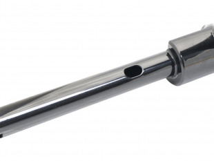Santee 2" Str8UP Handlebar Tall 380 mm Schwarz Pulverbeschichtet für Harley-Davidson Softail – Hydraulik Kupplung & Throttle By Wire