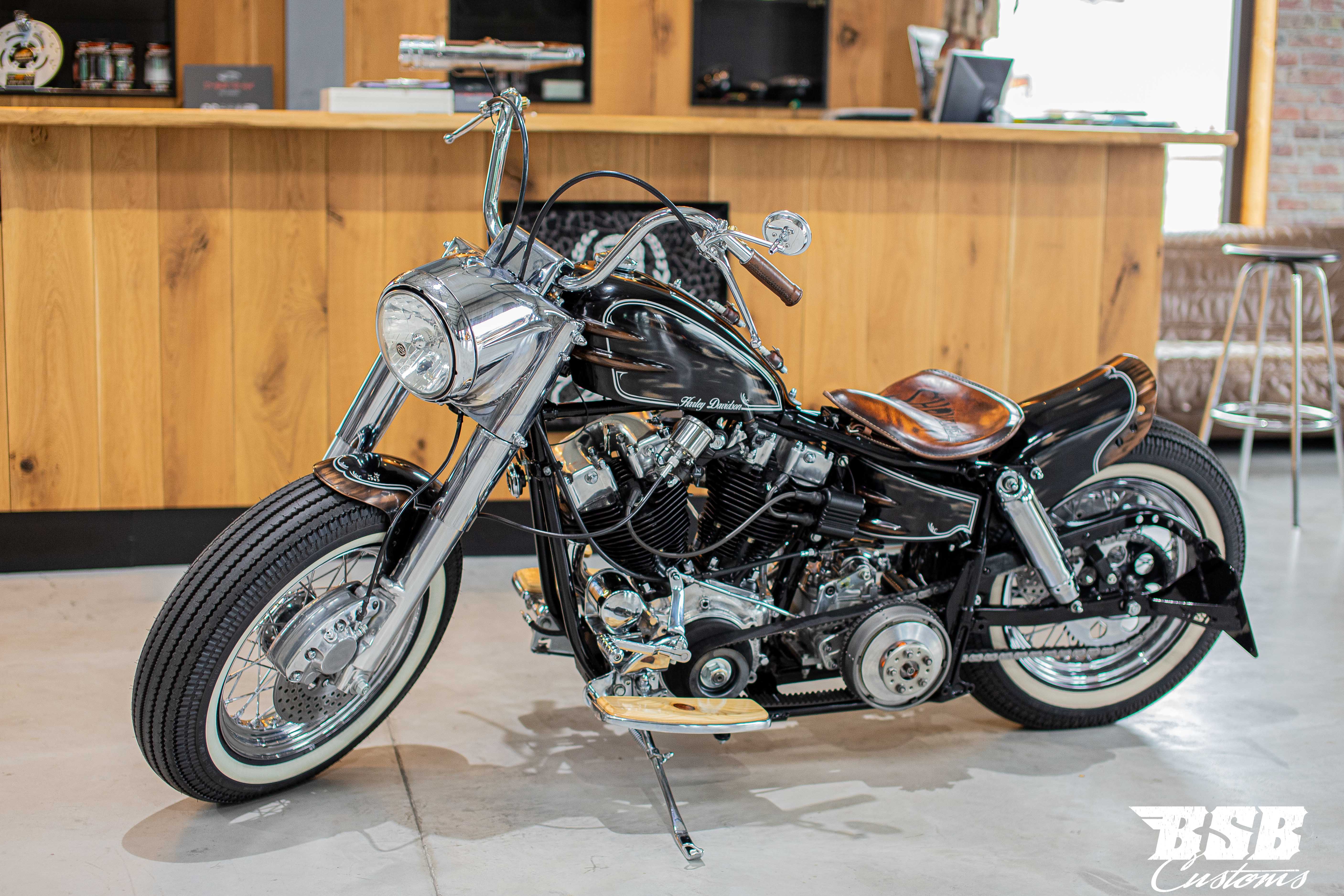 1976 Harley Davidson SHOVEL build by "BSB CUSTOMS"