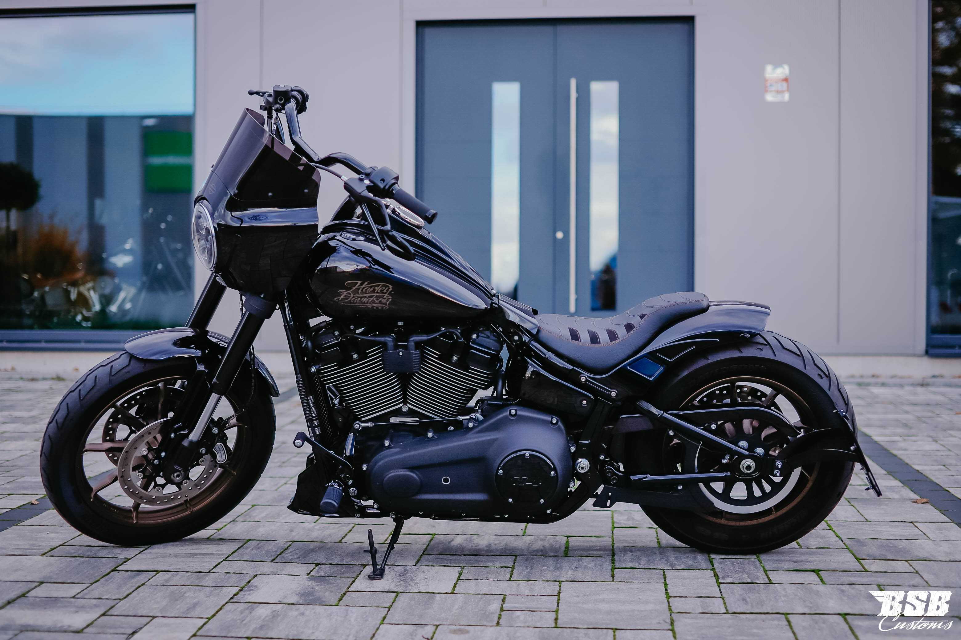 HARLEY-DAVIDSON M8 FXBB HECKFENDER "BOBBSTR" 2018-2023 FÜR 180-200 BREITREIFEN mit Gutachten !!!