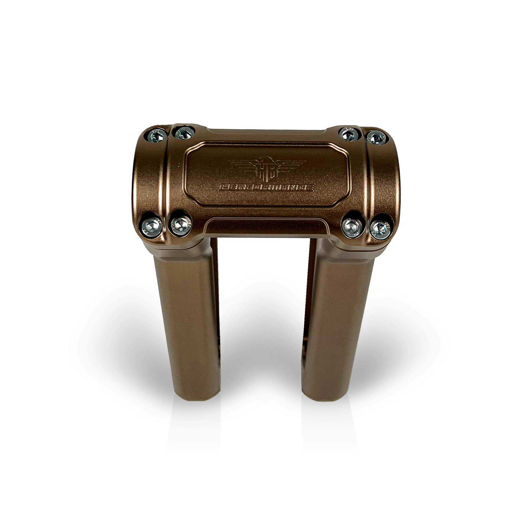 HeinzBikes® PERFORMANCE ClubStyle Riser 7" – Bronze – für Harley‑Davidson® (1" & 1,25" Klemmung)