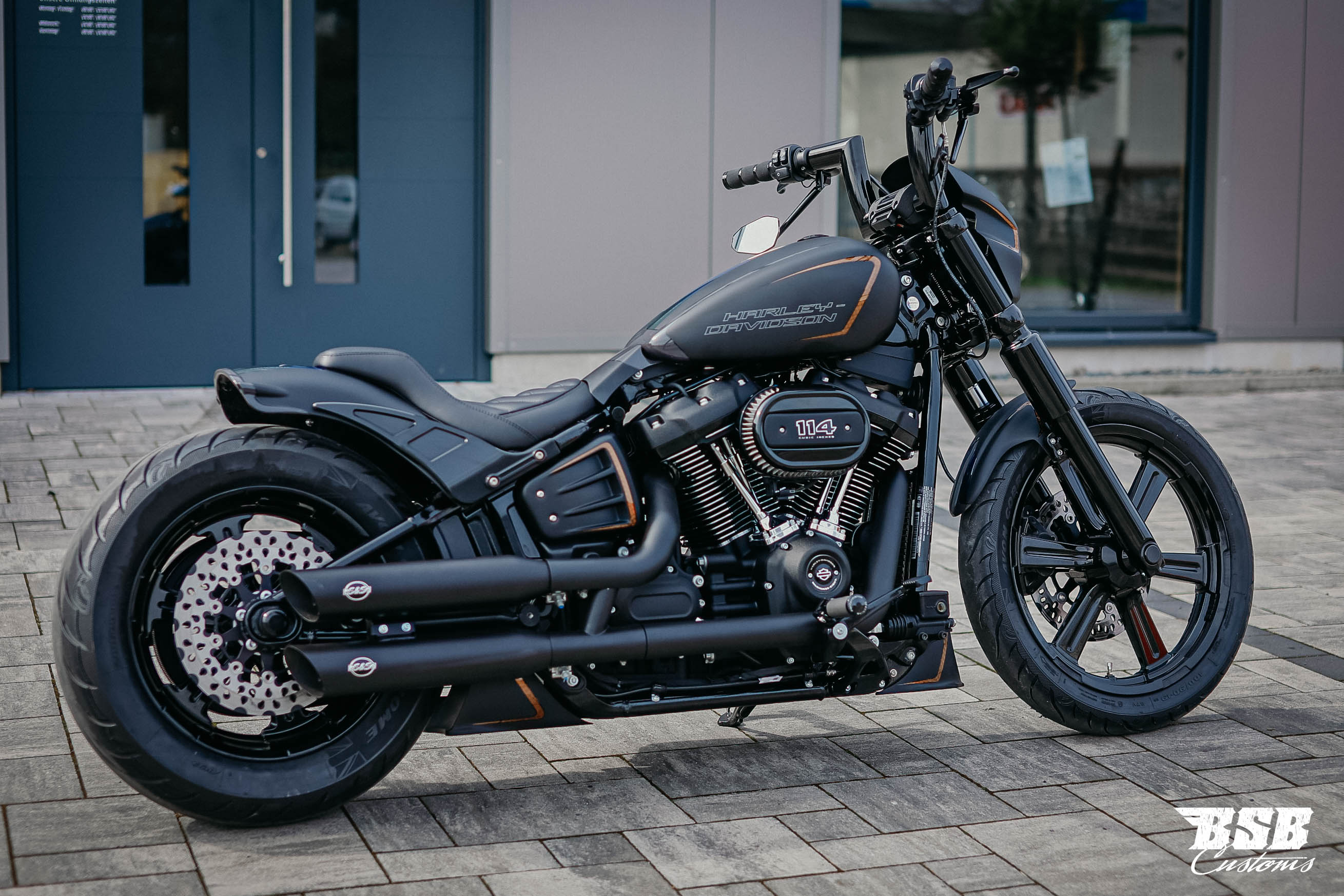 2021 Harley Davidson FXBBS Street BOB 114 CUI erst 1600 km Custom UMBAU // Finanzierung möglich !!!! 