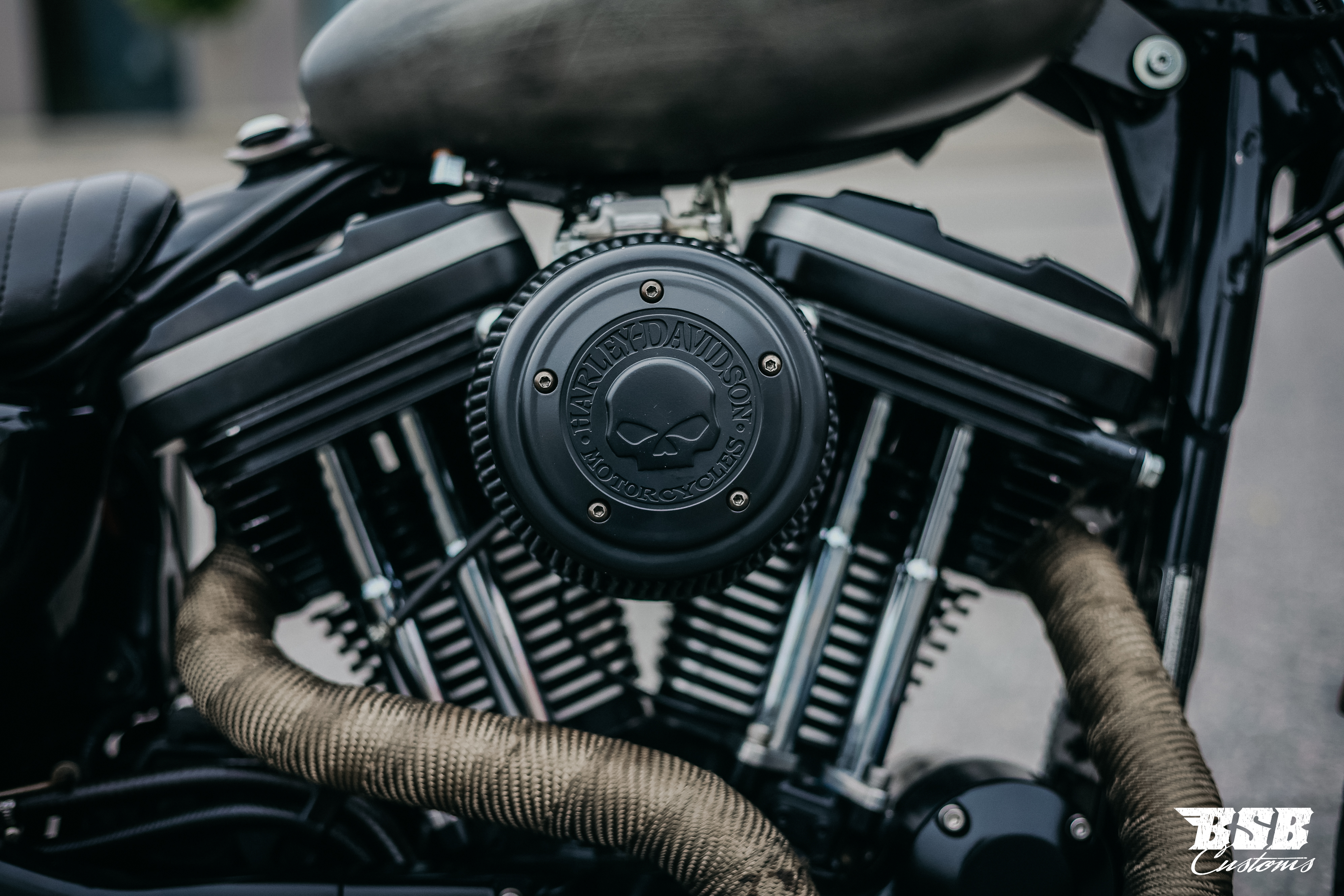 2001 Harley Davidson XL 883 mit Megaumbau und Leistungsteigerung auf 1200ccm 