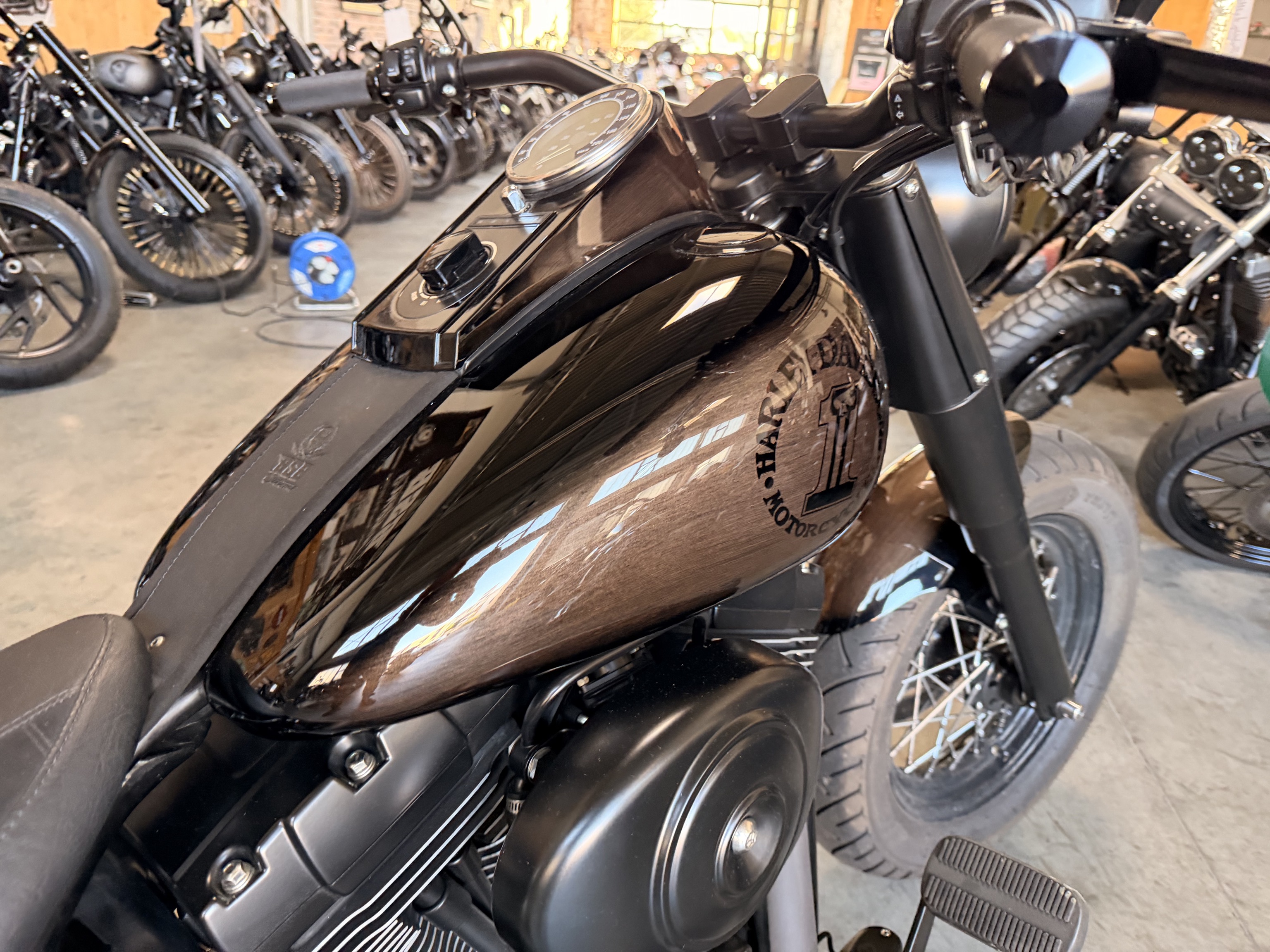 2001 Harley Davidson FLSTF FAT BOY  /// TOP UMBAU /// MCJ Anlage // Airbrush-Lackierung //   Finanzierung möglich    