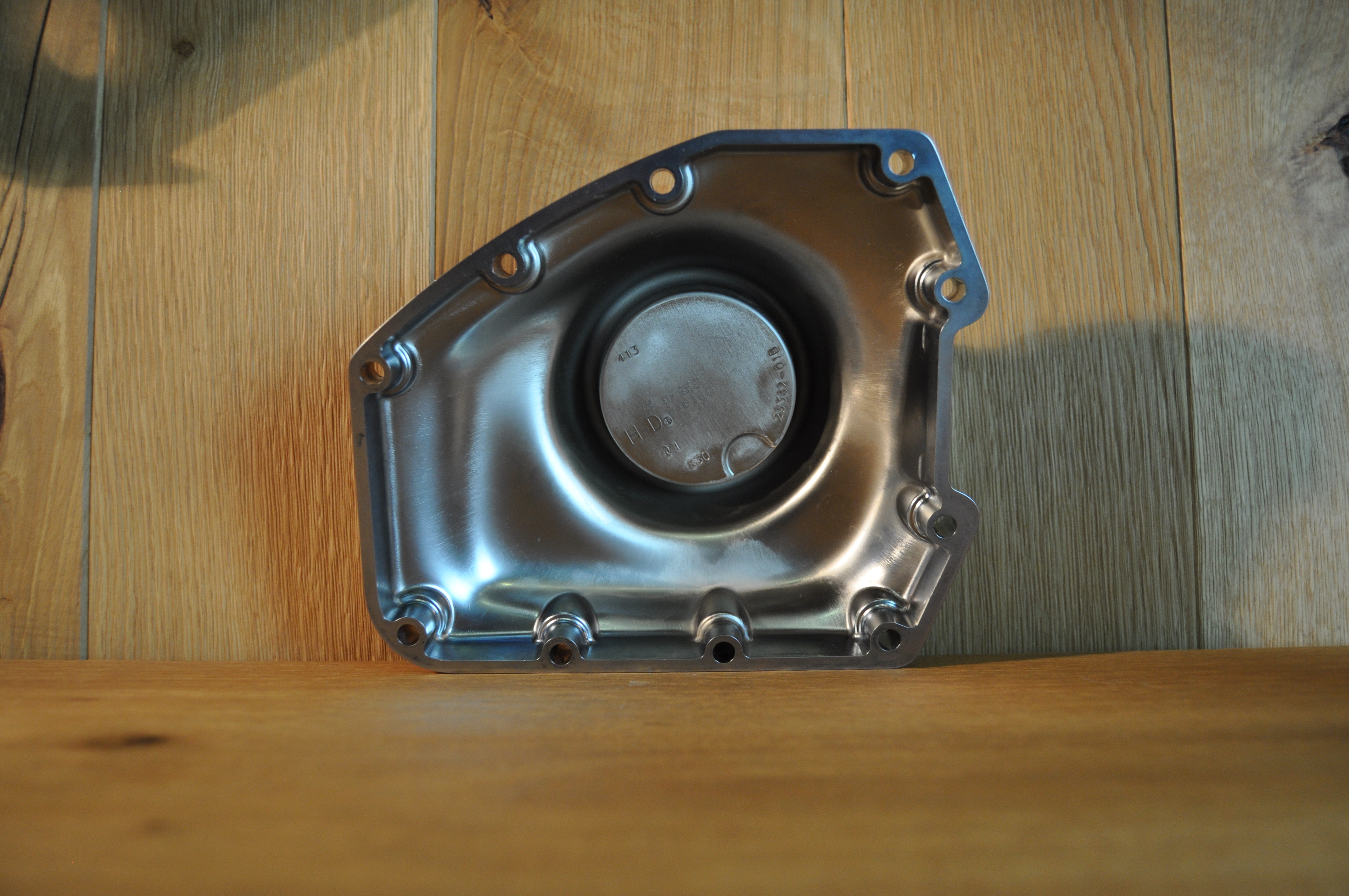 Luftfilterdeckel Silber – Harley-Davidson Fat Boy Special – FLSTFB – Custom Look