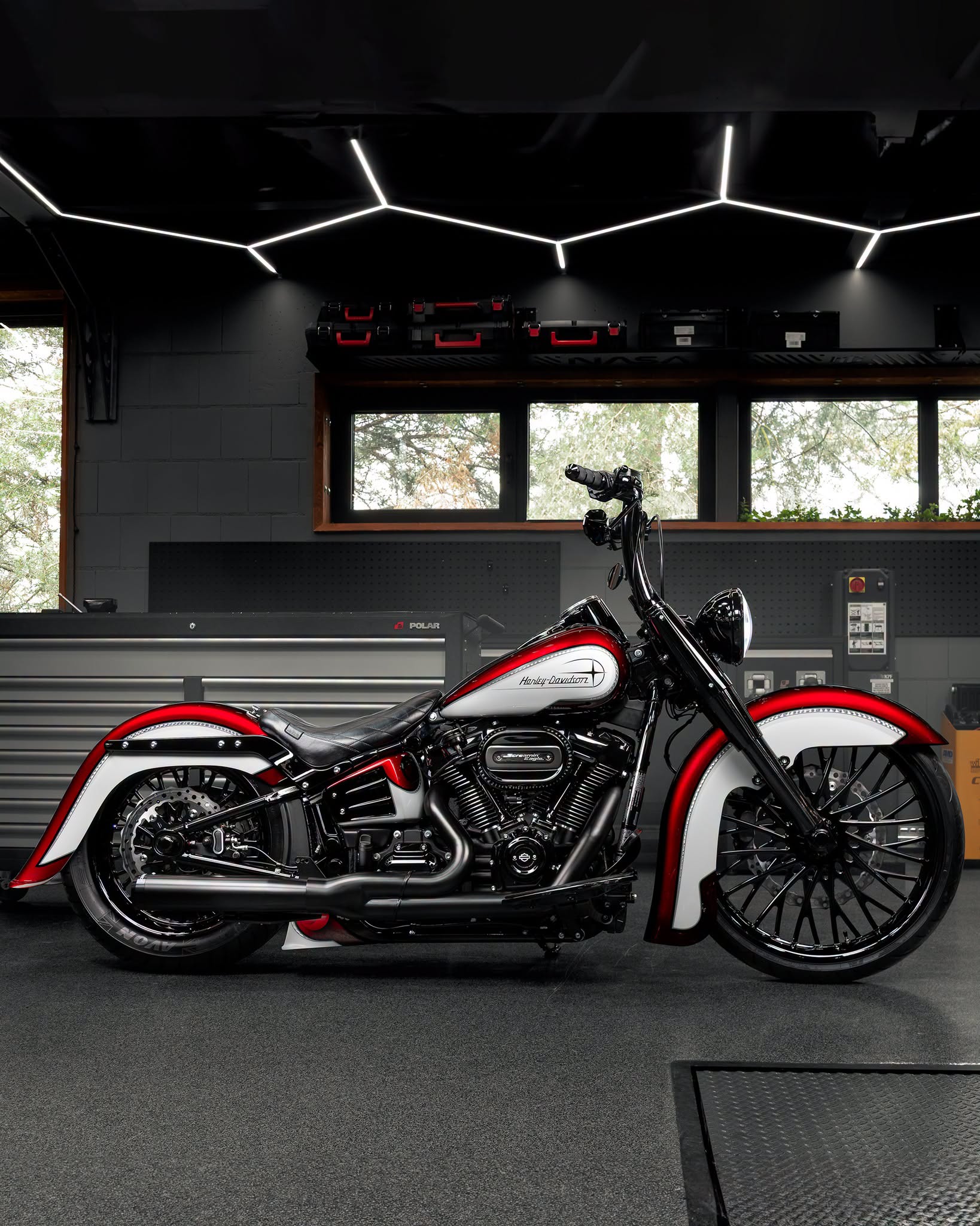 2025 - 2026 Softail Killer Bull 2" Fat Bars Entwickelt für Harley-Davidson mit 1,25" Risern inkl. GUTACHTEN 