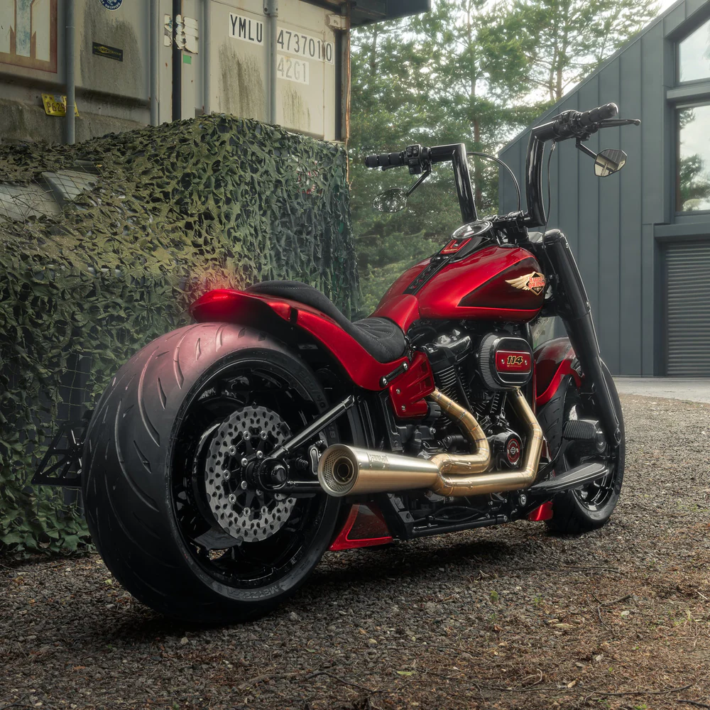 Killer Custom Avenger Rear Fender für Harley-Davidson Breakout FXBR & Fat Boy FLFB/FLSTFI 2025–2026 – Heckfender für 240–260 Reifen