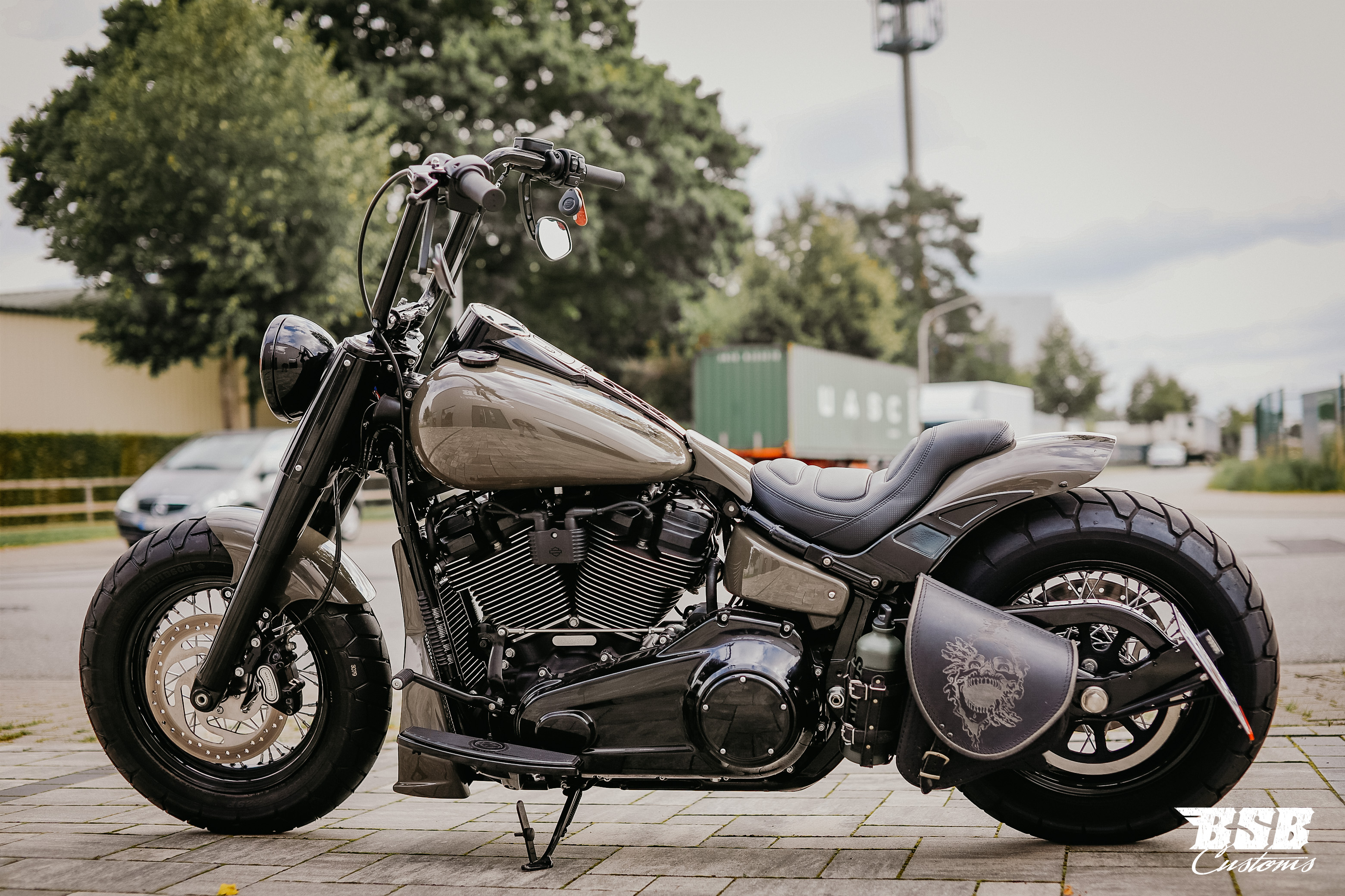 HARLEY-DAVIDSON M8 FXBB HECKFENDER "BOBBSTR" 2018-2023 FÜR 180-200 BREITREIFEN mit Gutachten !!!