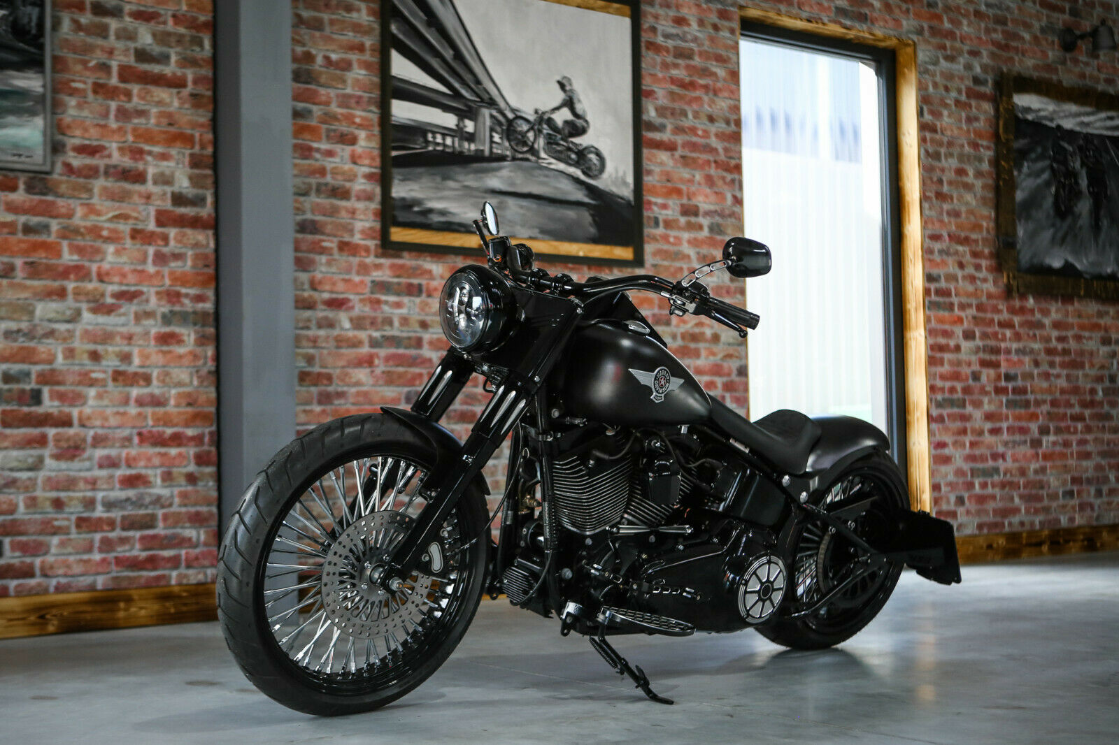 Billet Custom Griffe Lenker Harley Davidson Dyna Softail Touring Aluminium Griff