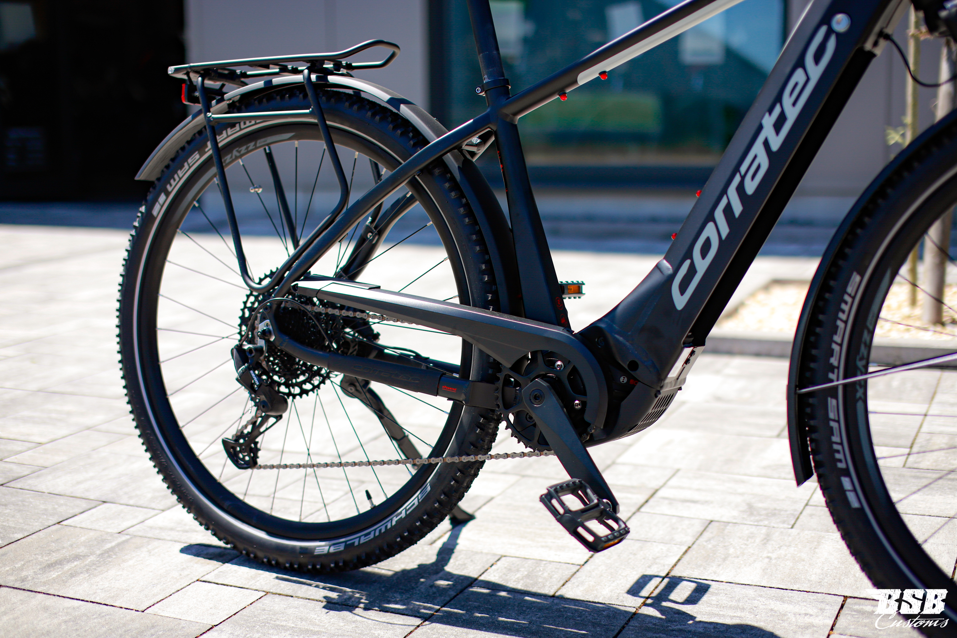 _MG_0322 Corratec E-Power MTC 12S Trinity Tube GENT Schwarz 2022 BOSCH Performance Line CX
