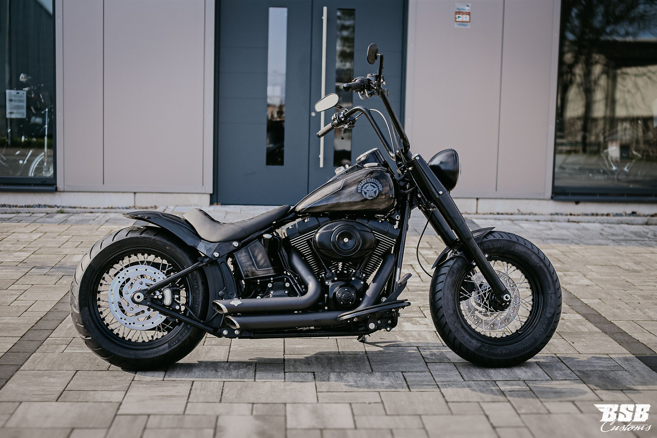 VERKAUFT !!! 2010 Softail Heritage by BSB Customs  12 Monate Garantie // Finazierung ab 5,99%