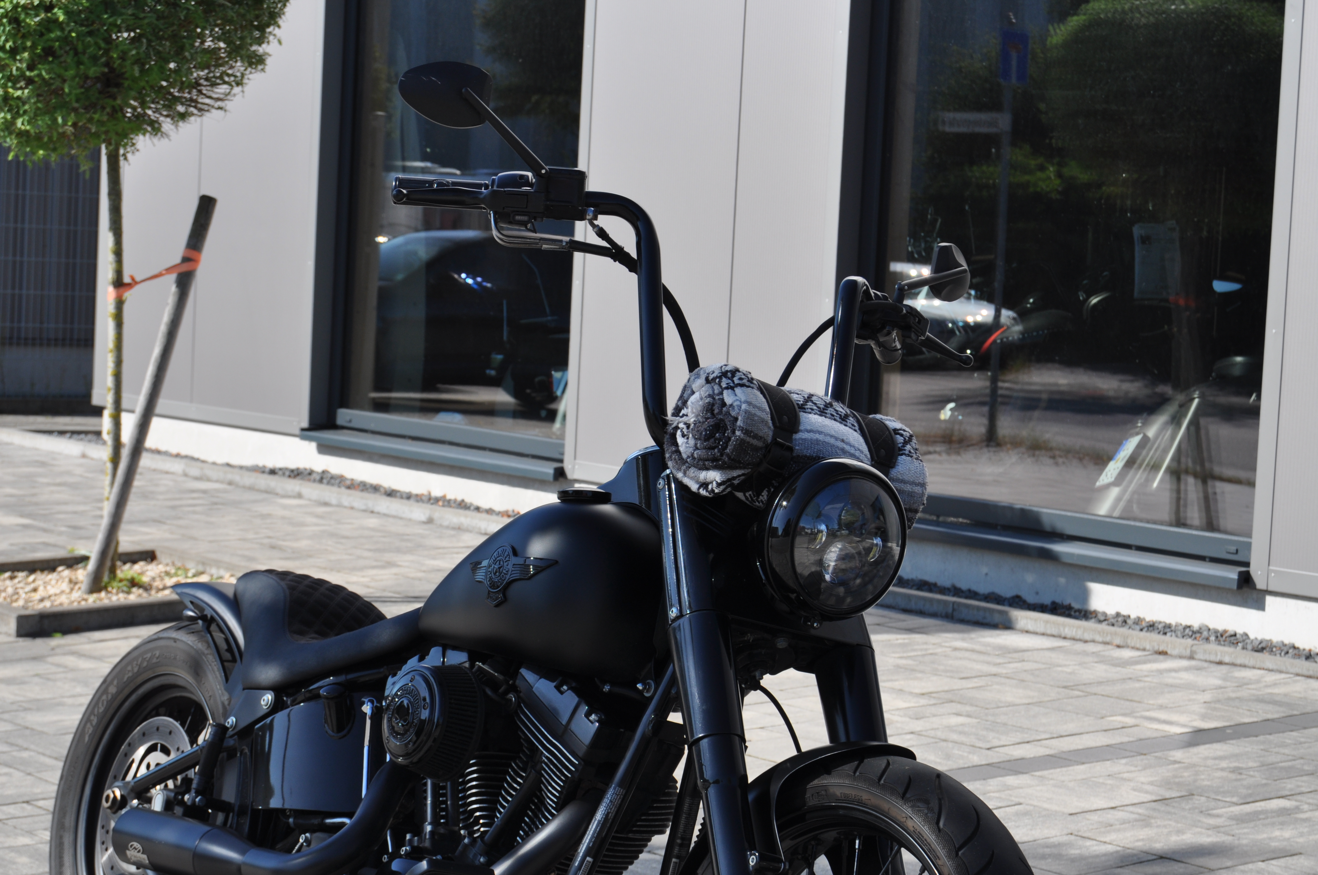 2012 Harley Davidson Softail mit Mega Umbau sehr viele Extras +++ Finanzierung ab 6,99% möglich  