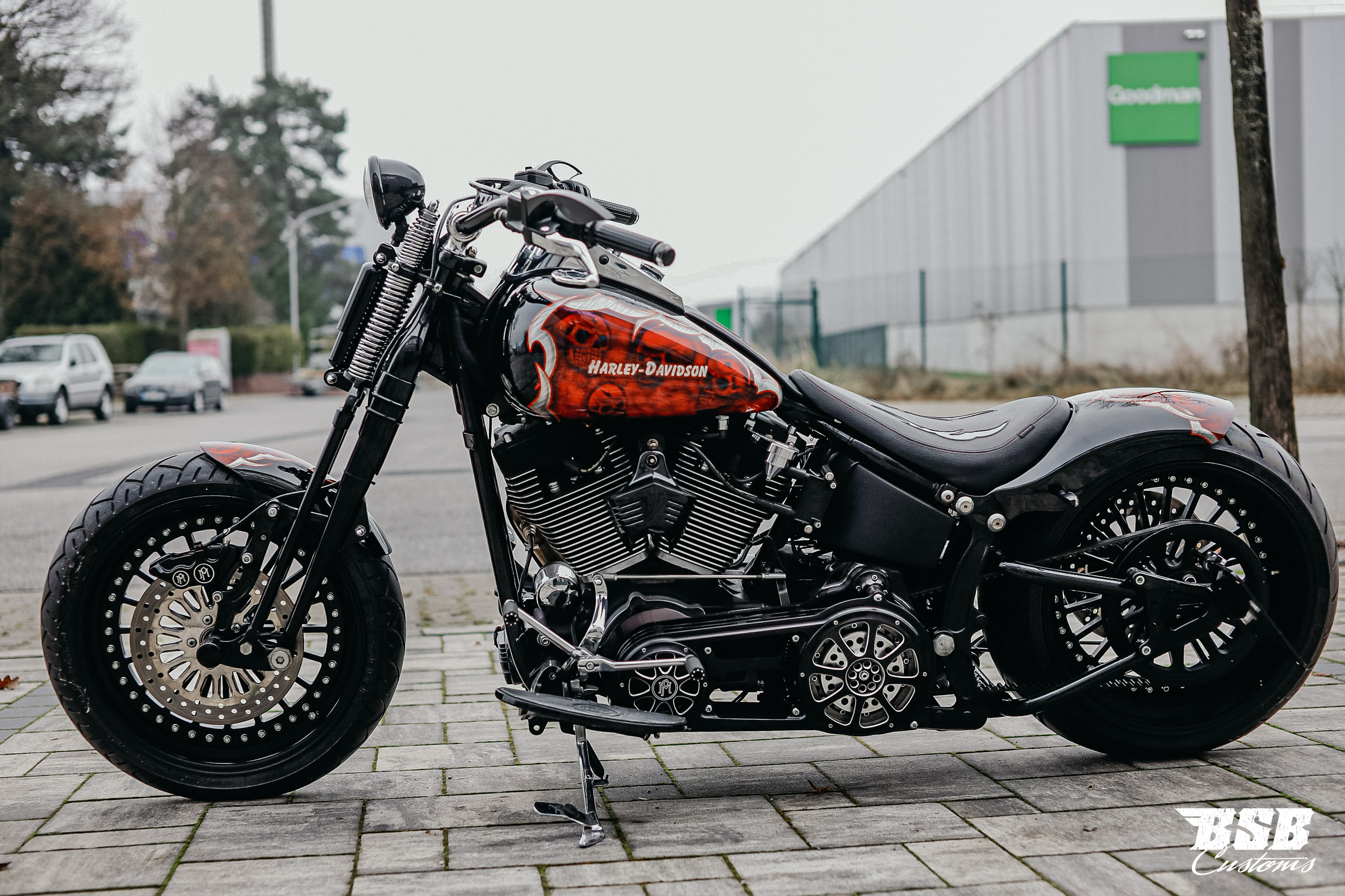 2007 Harley Davidson Heritage Springer Custom-umbau by BSB Customs 2007 Harley Davidson Heritage Springer Custom-umbau by BSB Customs