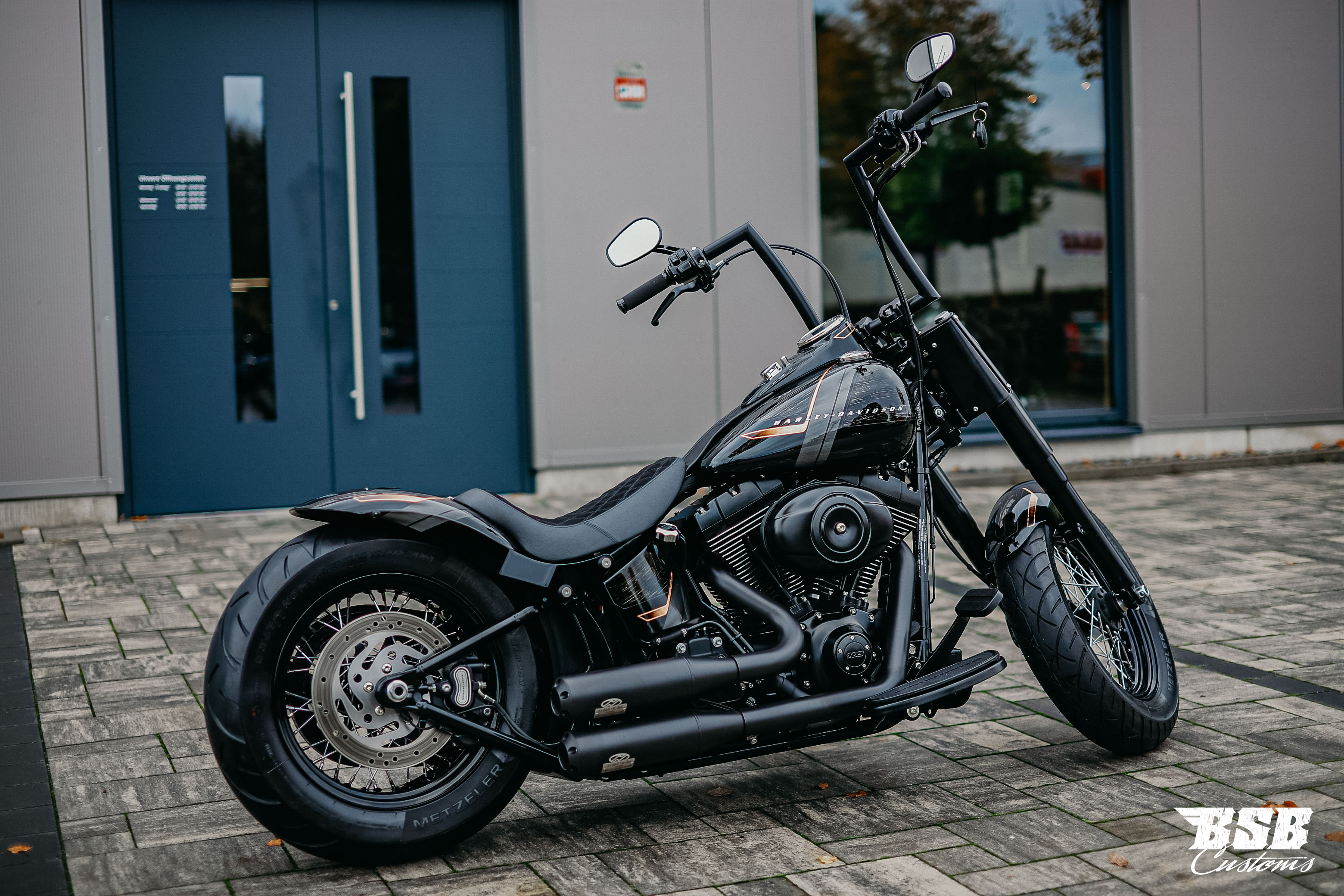 2015 Softail Heritage by BSB Customs mit Jekill & Hyde -- 24 Monate Garantie // ( ab 320,- EUR finanzieren*)