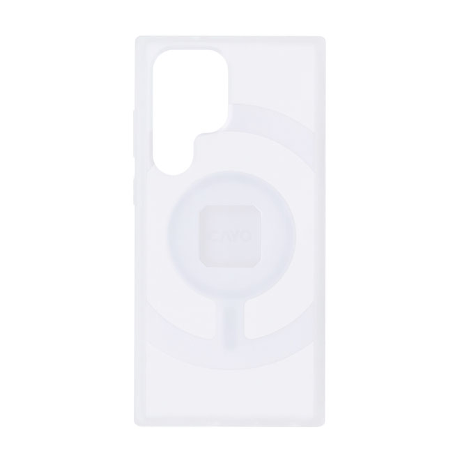 Cayo Schutzhülle Klar/Weiß für Samsung A23 Ultra – MagSafe kompatibel