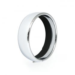 Vertiefter Scheinwerfer-Zierring – 5-3/4" – Chrom – Für Harley-Davidson (1994–2021)