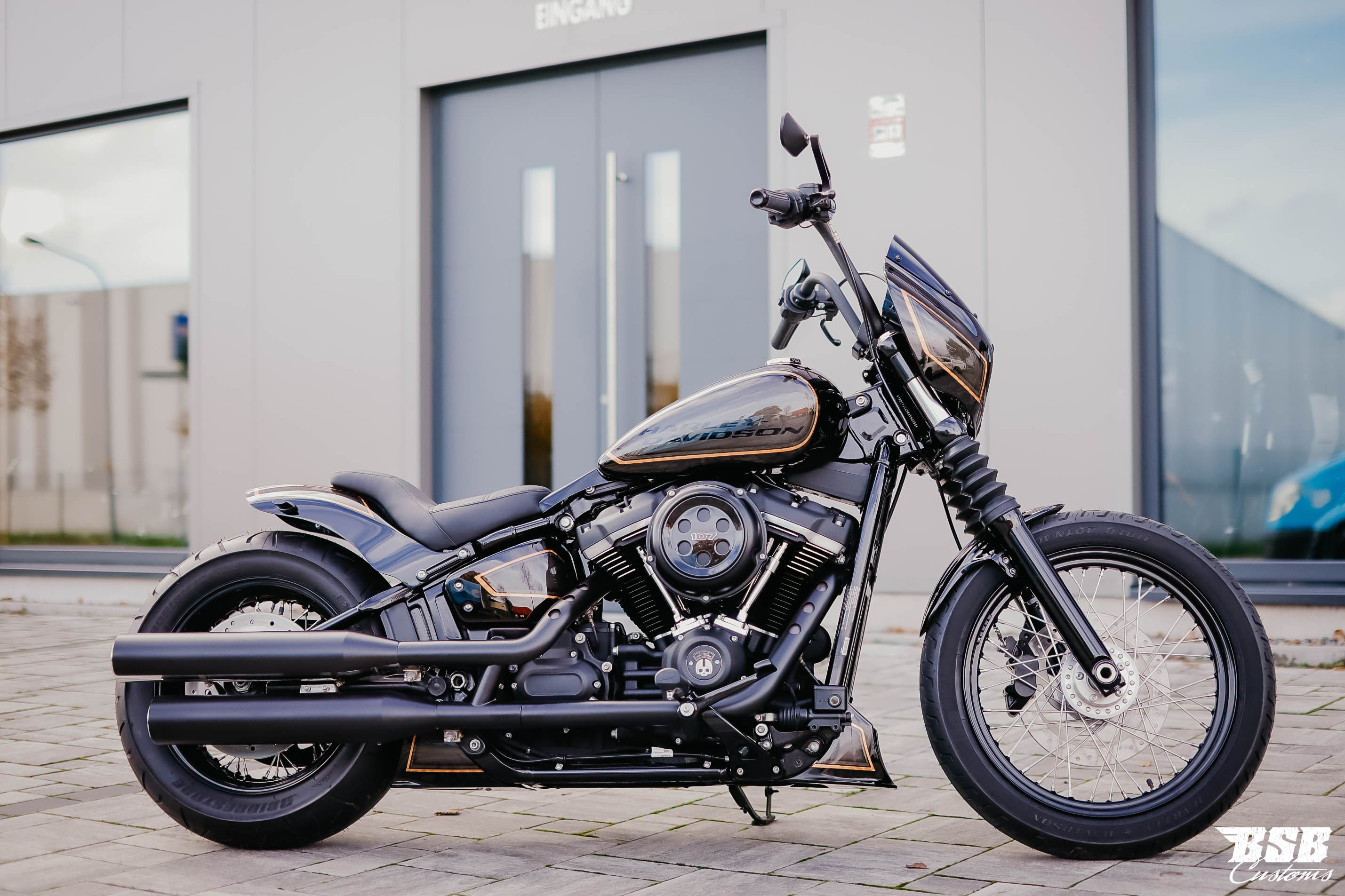 2019 FXBB 107 Softail Street BOB mit Umbau und Jekill & Hyde Anlage + Garantie