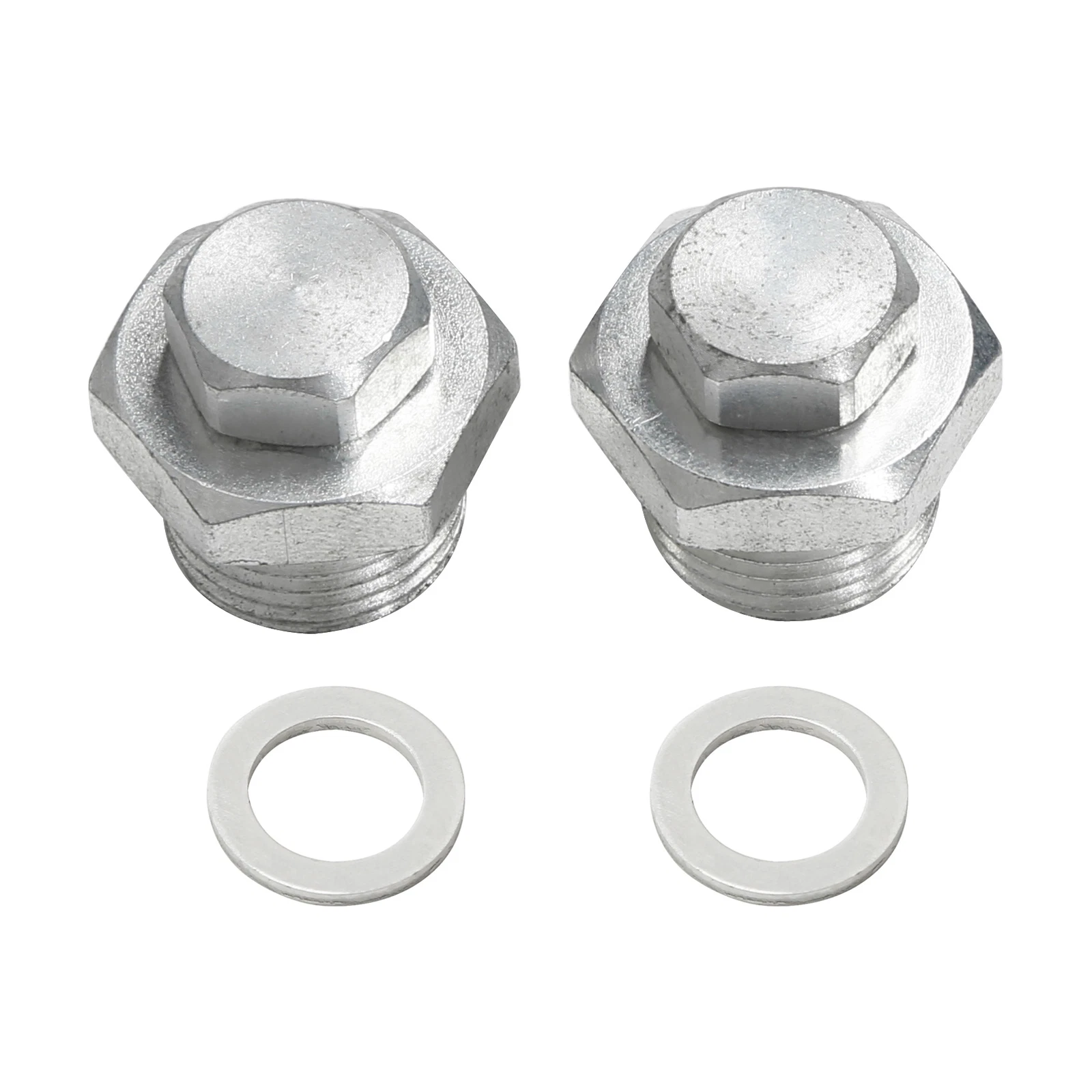 2 Stück O2 Sensor Reduzieradapter 18mm auf 12mm – passend für Harley-Davidson Touring, Softail & Sportster (verschiedene Baujahre)