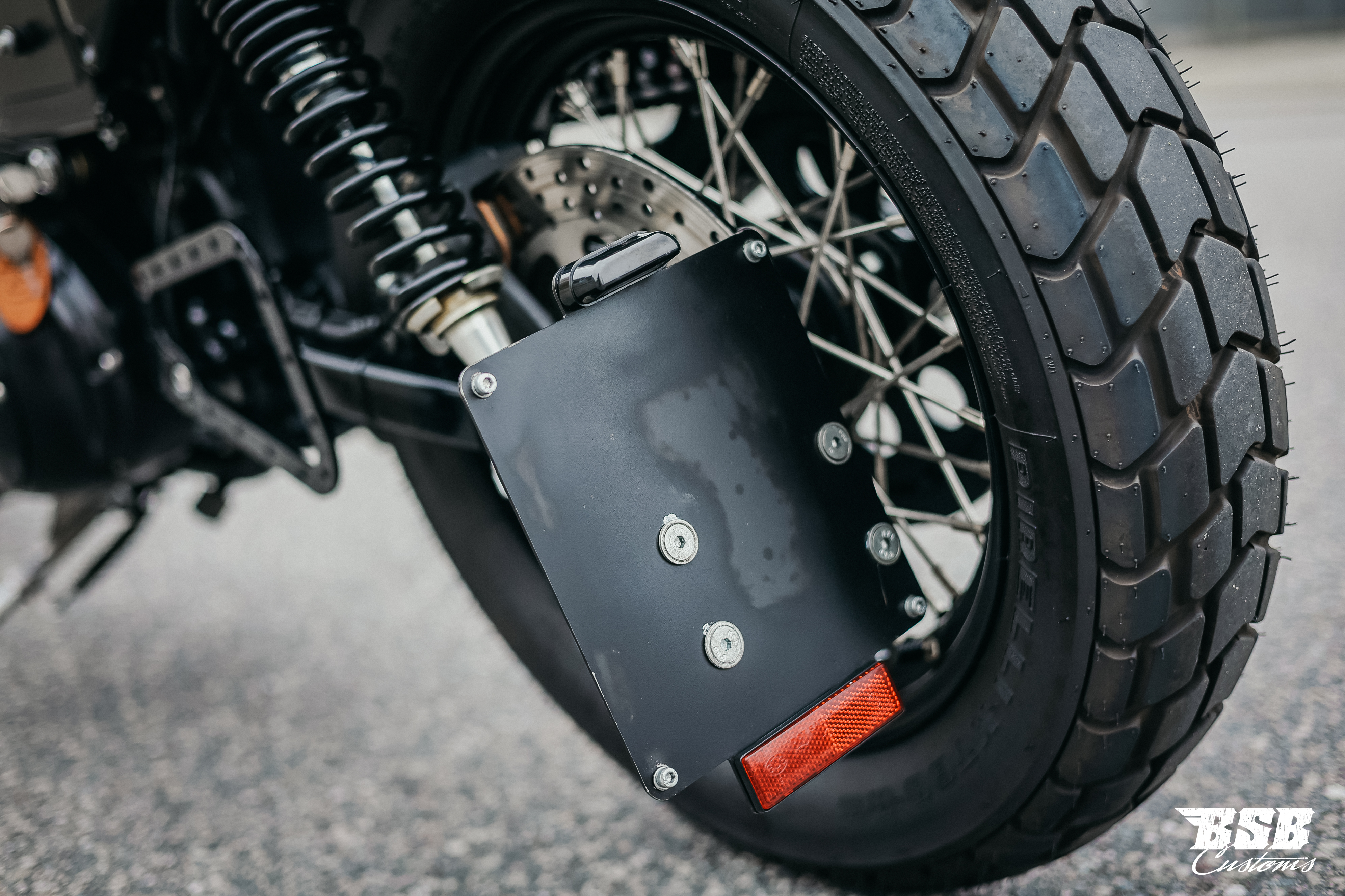 2001 Harley Davidson XL 883 mit Megaumbau und Leistungsteigerung auf 1200ccm 