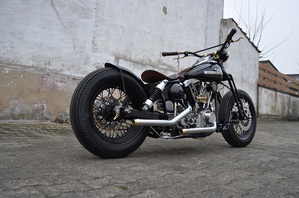 78´FX Shovel mit 113 S&S Motor, BSB Customs Umbau