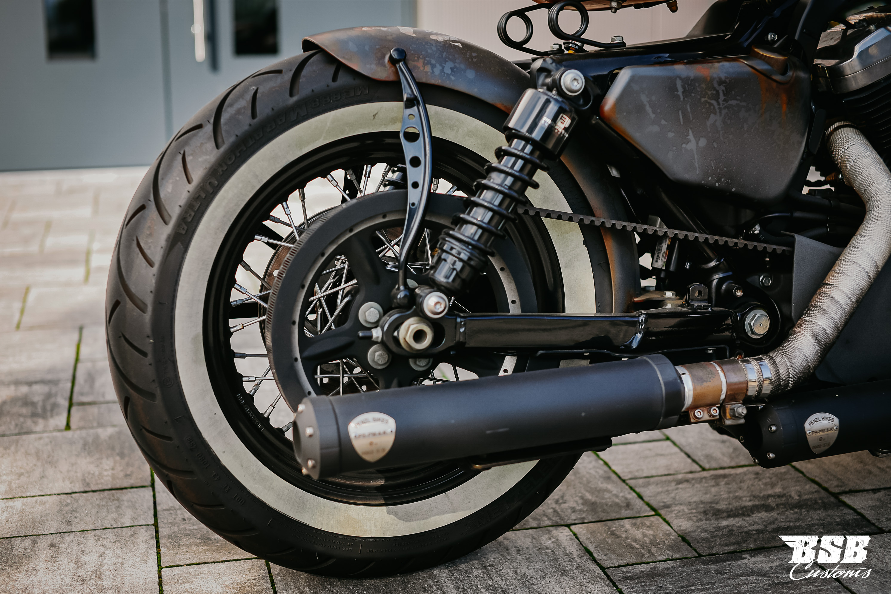 _MG_2108 2011 XL 1200 Nighstre Top Umbau Bobber Style Penzl, Thunderbike usw.