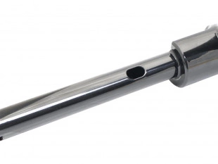 Santee 2" Str8UP Handlebar Tall 380 mm Schwarz Pulverbeschichtet für Harley-Davidson Softail – Hydraulik Kupplung & Throttle By Wire