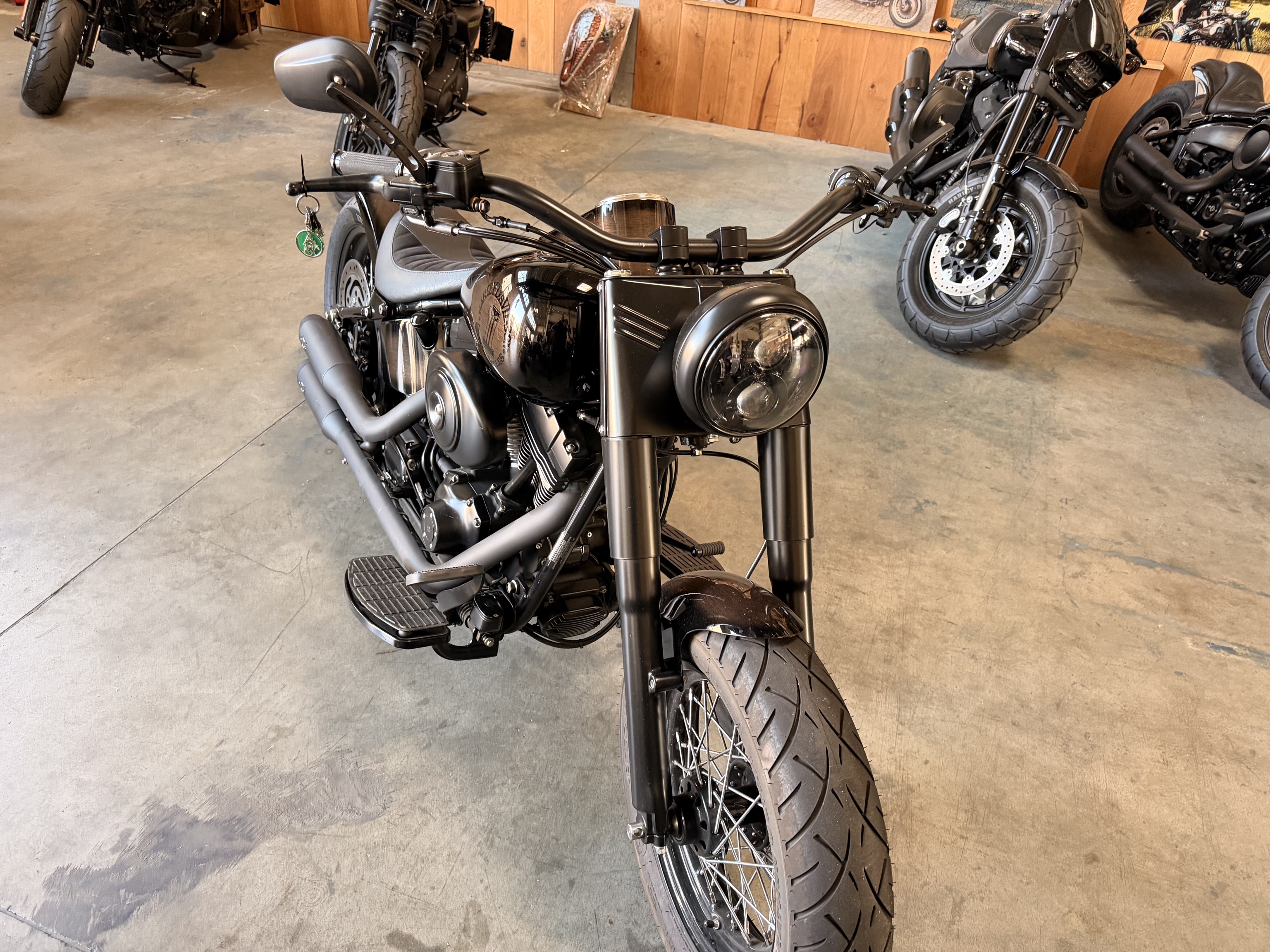 2001 Harley Davidson FLSTF FAT BOY  /// TOP UMBAU /// MCJ Anlage // Airbrush-Lackierung //   Finanzierung möglich    