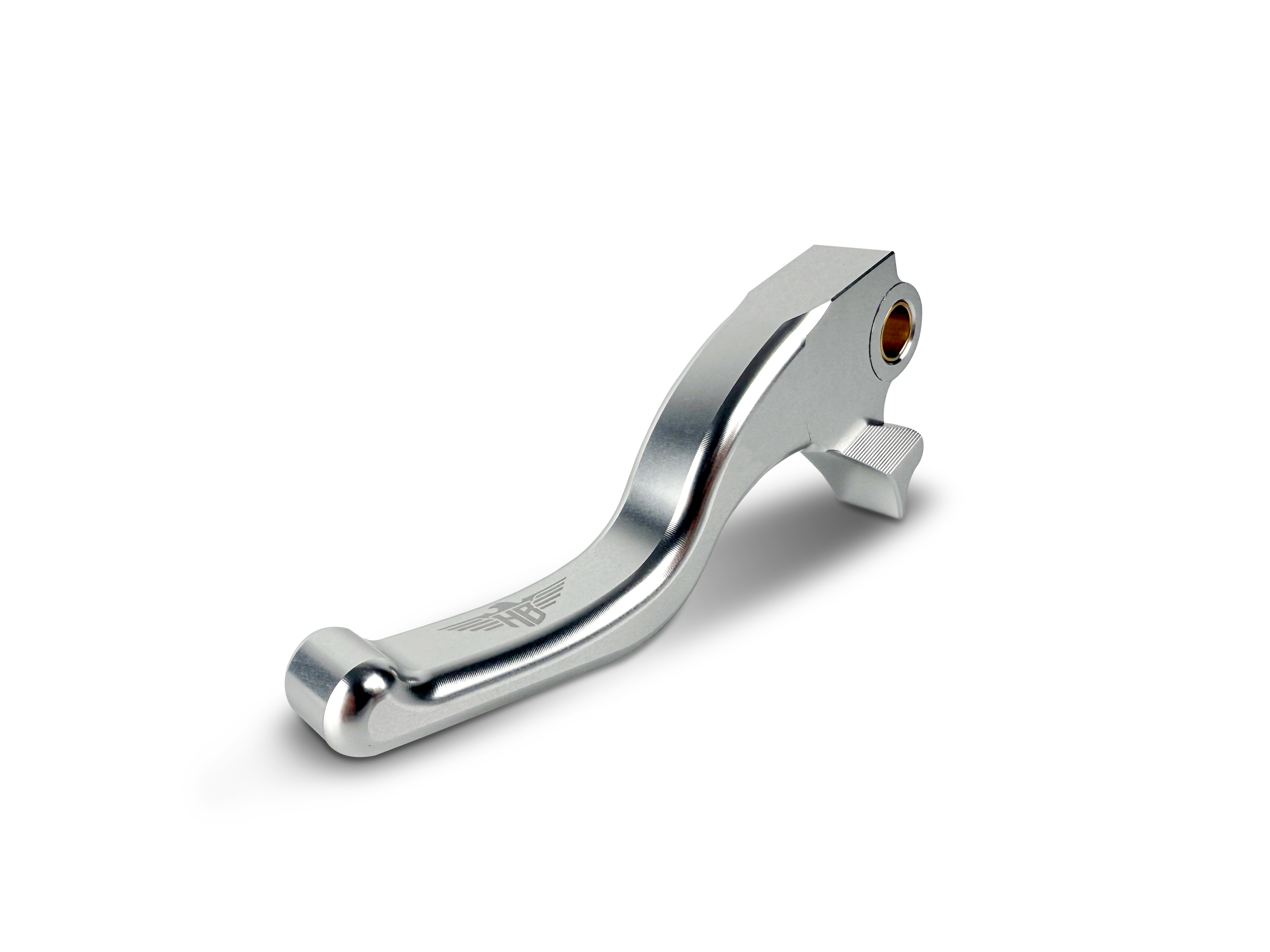 HeinzBikes® PERFORMANCE 3-Finger Brems- & Kupplungshebel Silber – für Harley-Davidson® Dyna 1996–2017