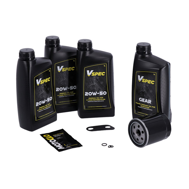 MCS Wartungskit für Harley Sportster (04-20) – Chrom- oder Schwarzfilter MCS Wartungskit für Harley Sportster (04-20) – Chrom- oder Schwarzfilter