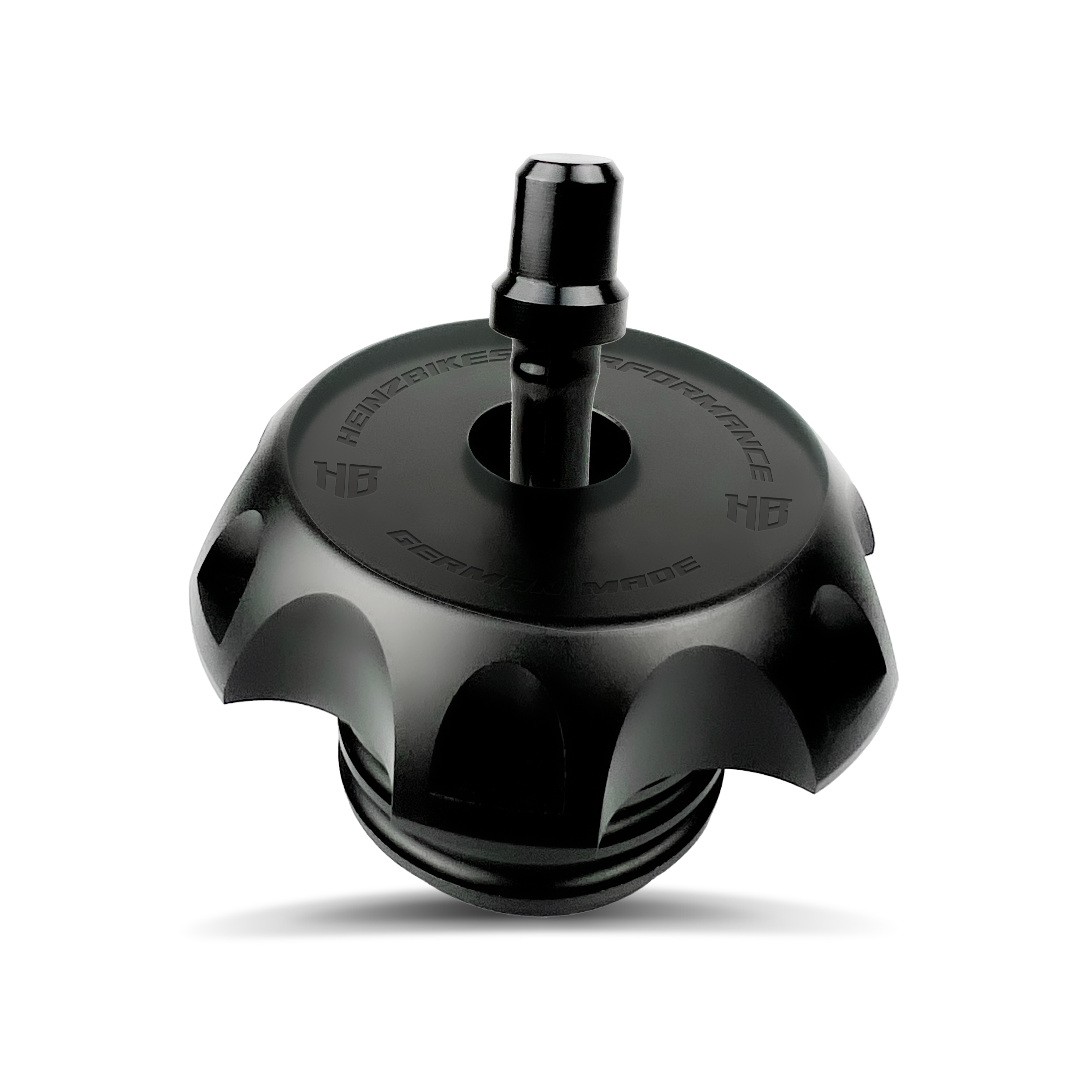 HeinzBikes® PERFORMANCE Vented Gas Cap – Tankdeckel Schwarz – für Harley‑Davidson®