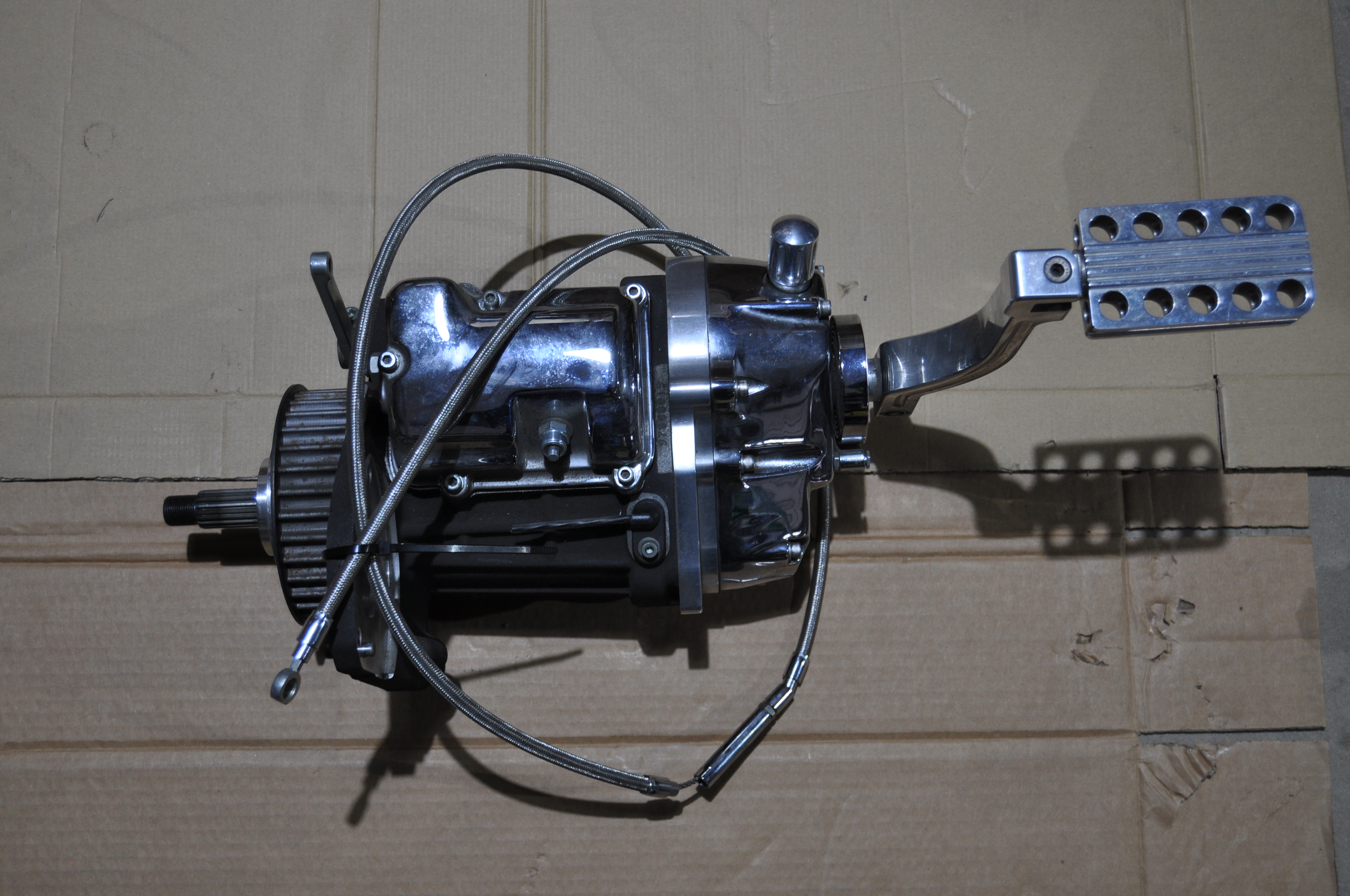 Gleißner 3" Belt Drive Kit – Modell 1.00 GL 003015 – Für Harley-Davidson 5-Gang mit E-Starter – Neu