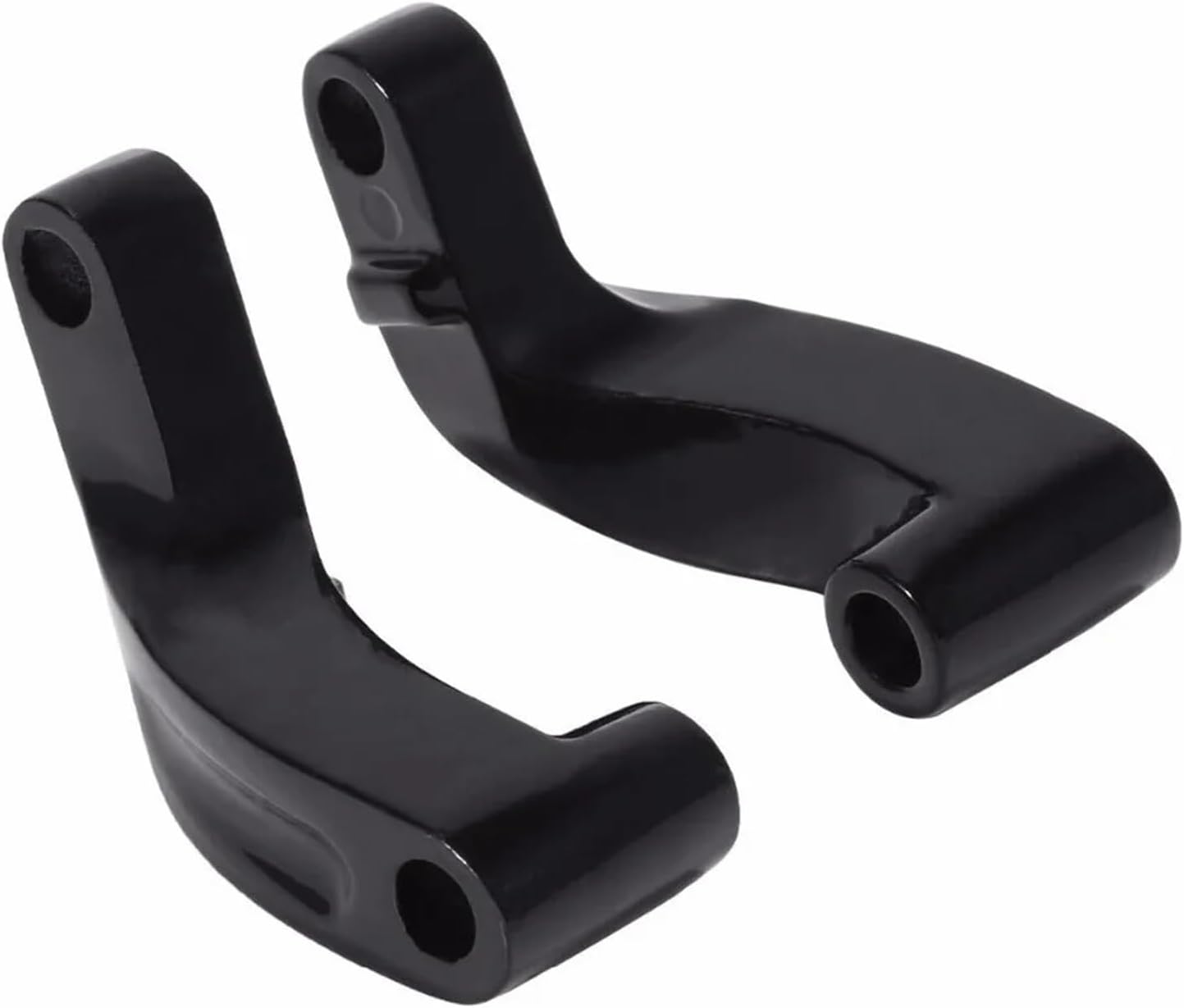 Harley-Davidson Spiegeladapter für Softail/Dyna Modelle 2006–2014 – Schwarz