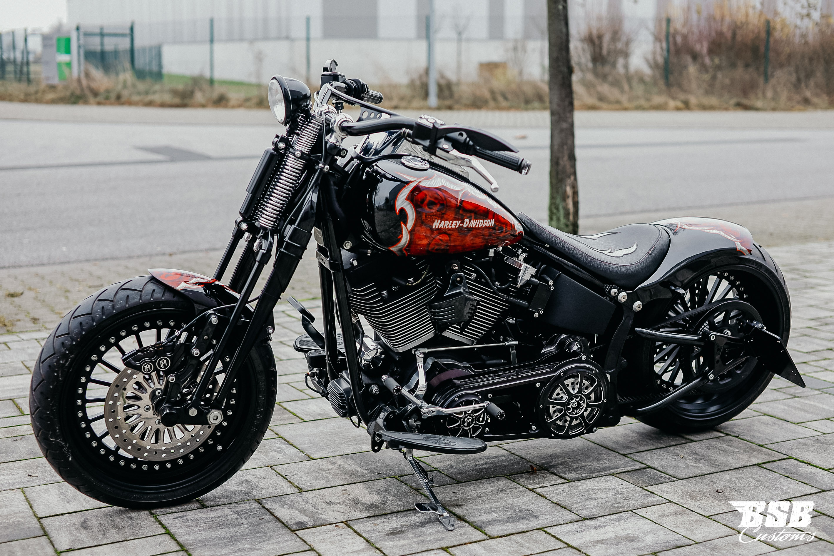 2007 Harley Davidson Heritage Springer Custom-umbau by BSB Customs 2007 Harley Davidson Heritage Springer Custom-umbau by BSB Customs