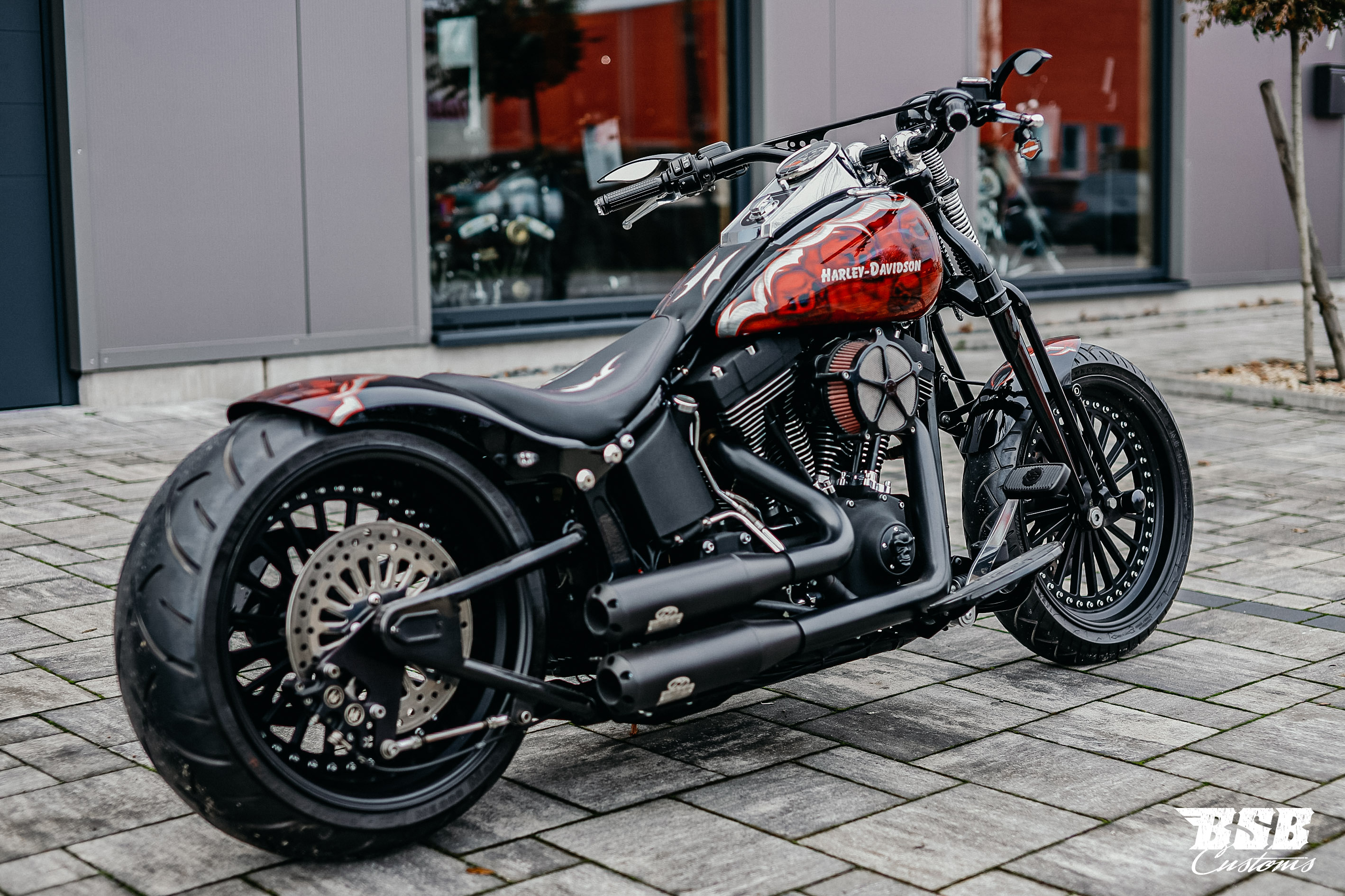 2007 Harley Davidson Heritage Springer Custom-umbau by BSB Customs 2007 Harley Davidson Heritage Springer Custom-umbau by BSB Customs