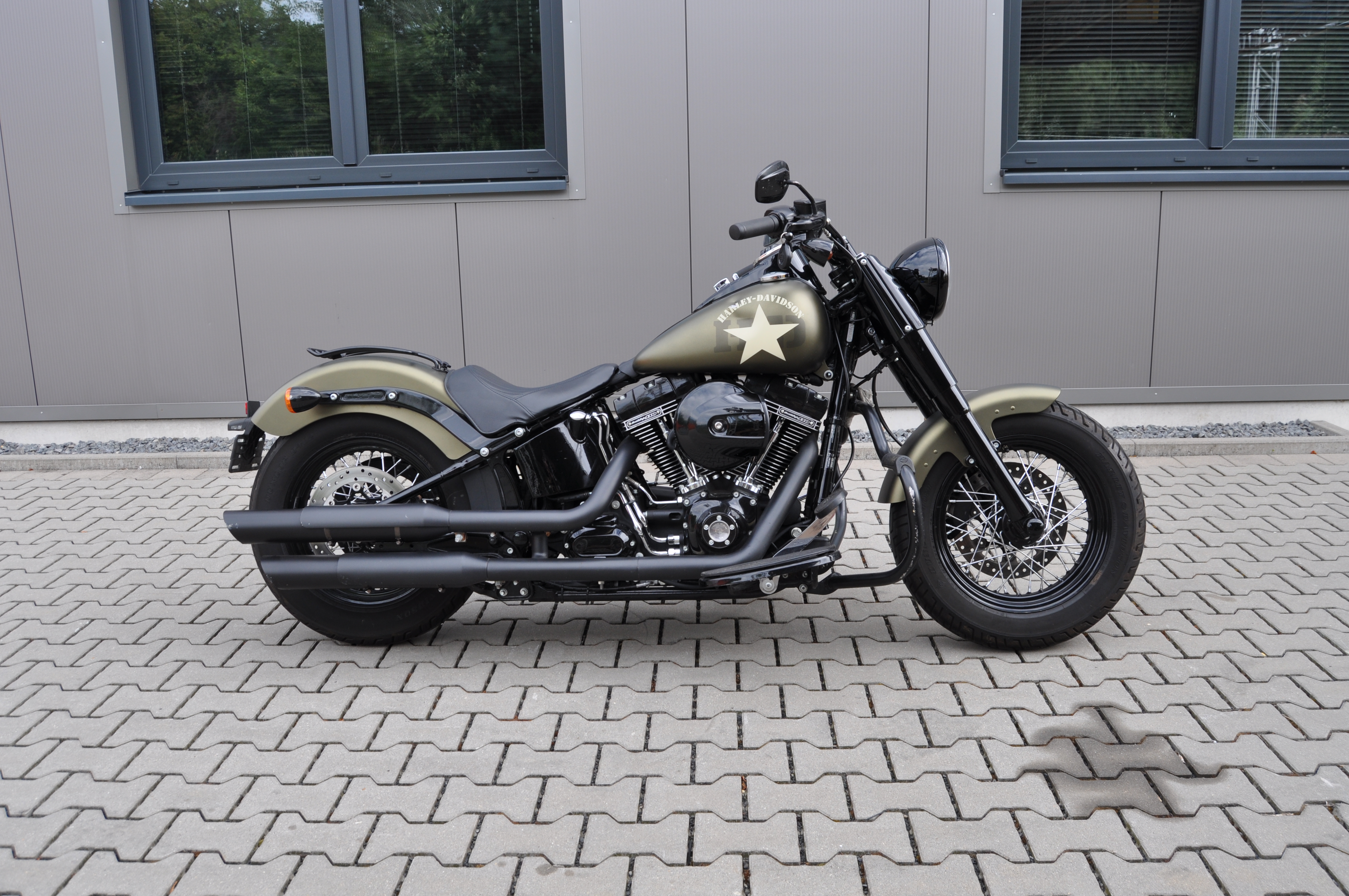 2016 Harley Davidson FLSS Softail Slim 5HD deutsche Erstauslieferung // Basis für einen schönen Umbau !!!